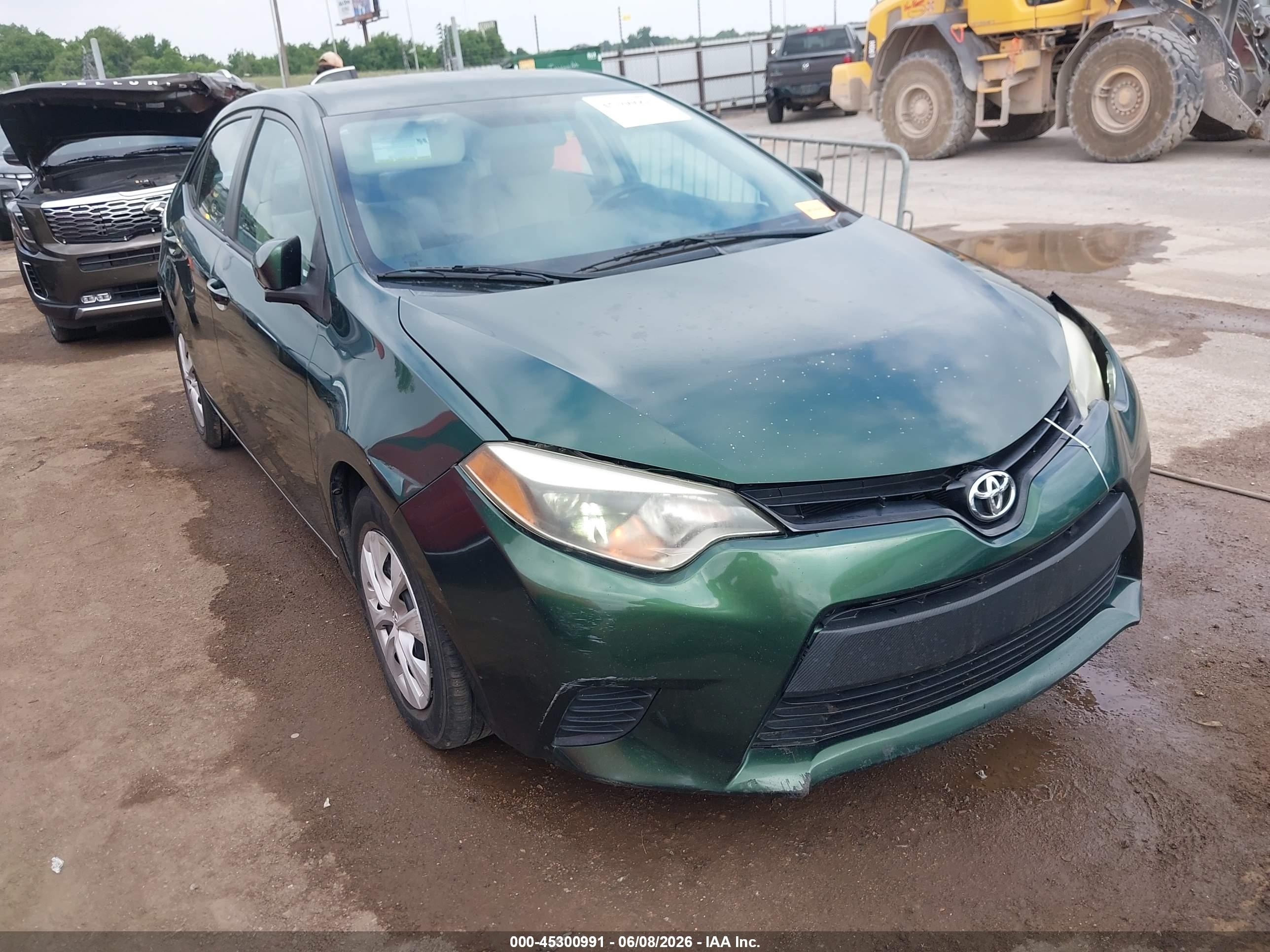 2014 Toyota Corolla LE Eco Plus, VIN 2T1BPRHE0EC019928 — Side