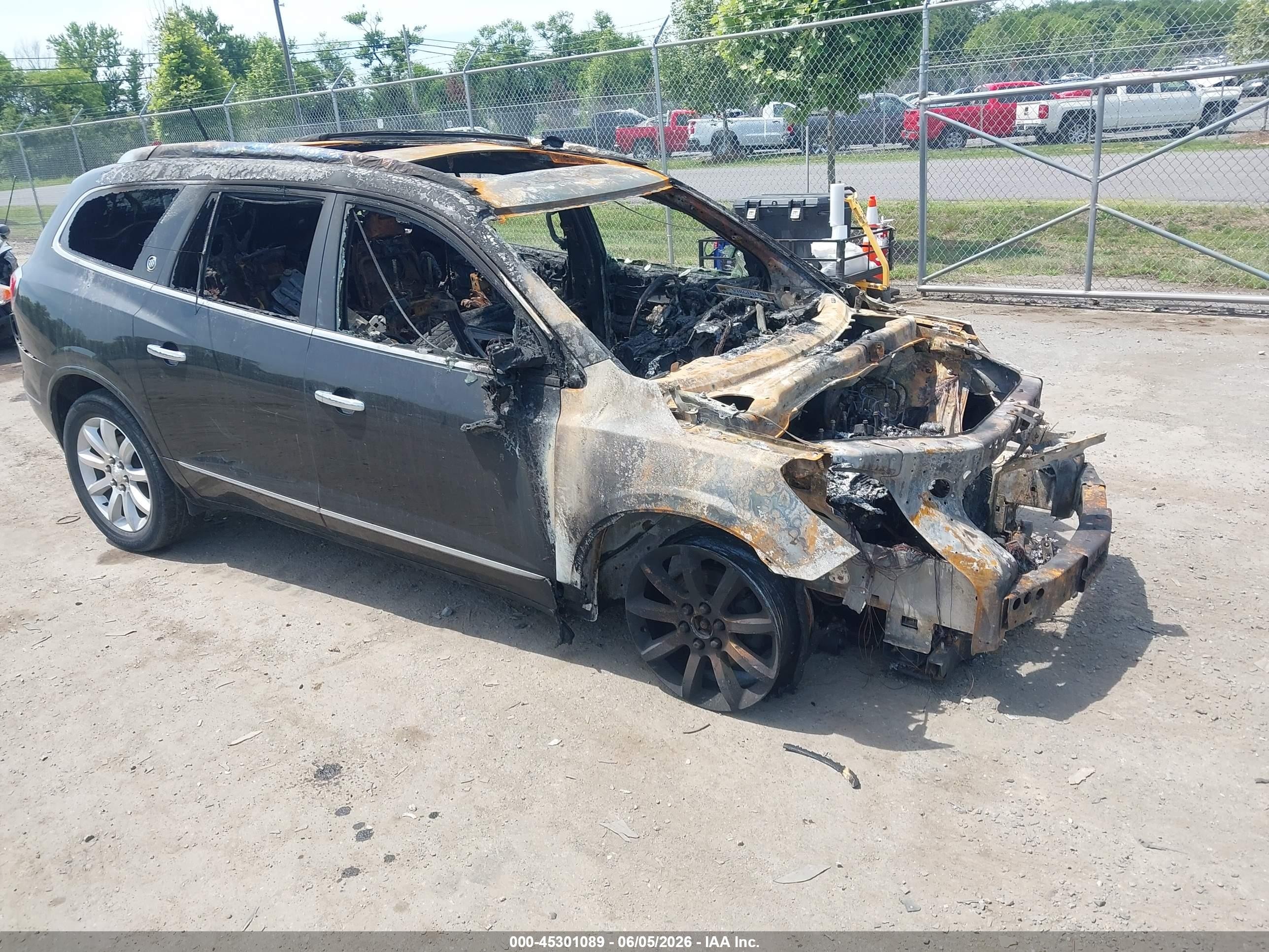 2016 Buick Enclave Premium, VIN 5GAKVCKD7GJ163472 — Burn