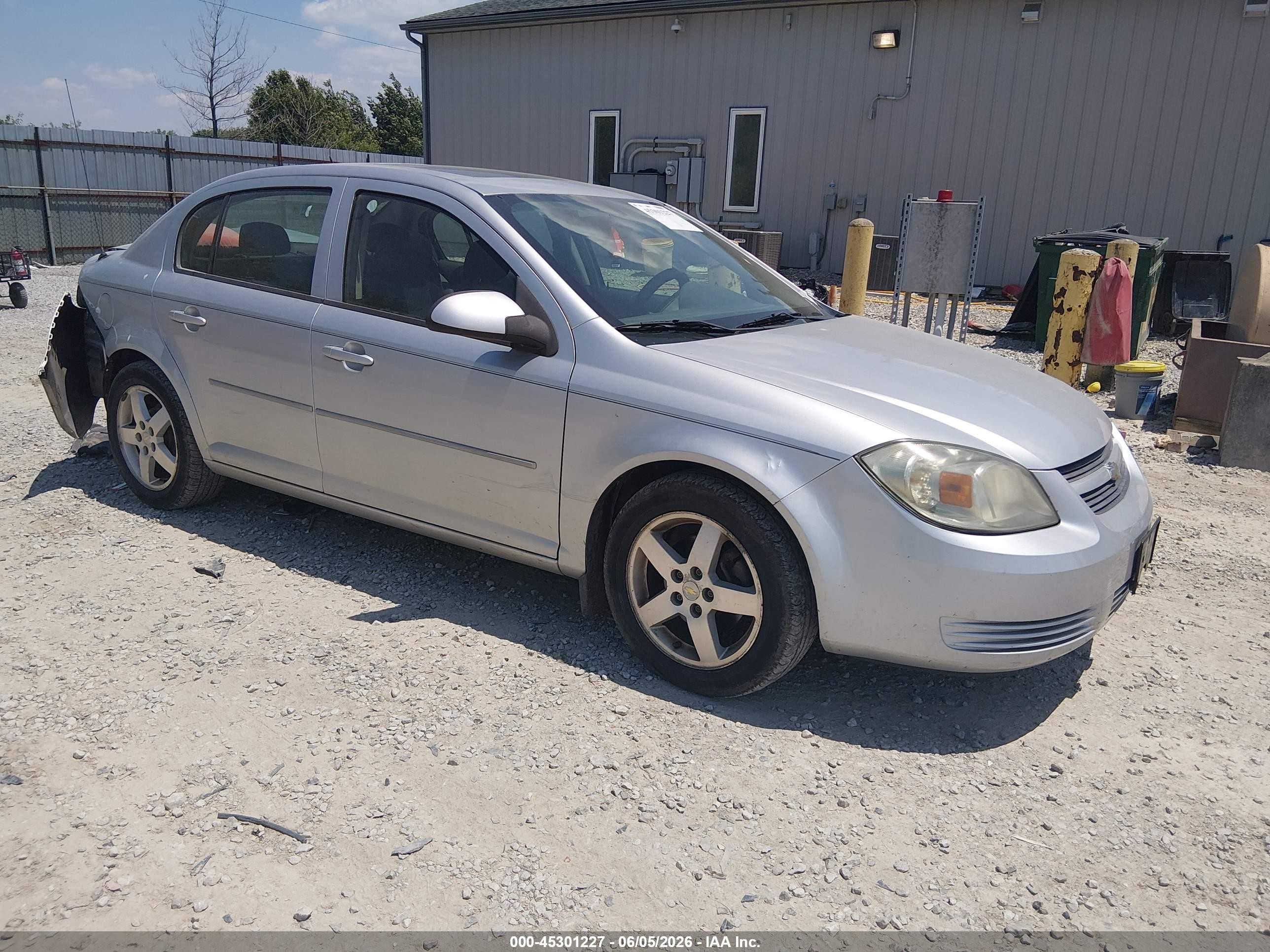 2010 Chevrolet Cobalt 2LT, VIN 1G1AF5F59A7122019 — Зад