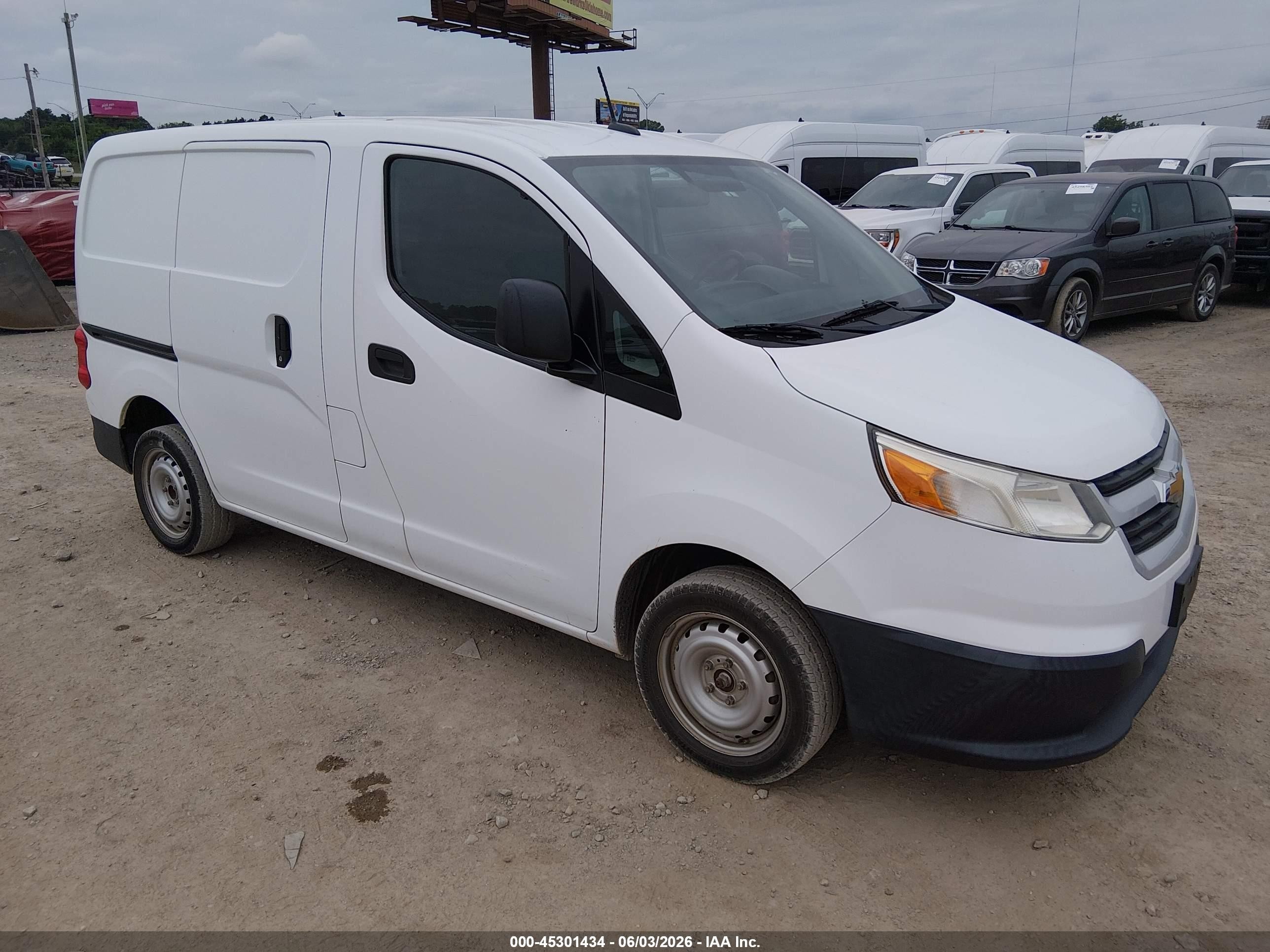 2017 Chevrolet City Express Cargo LT, VIN 3N63M0ZN9HK717272 — Normal wear
