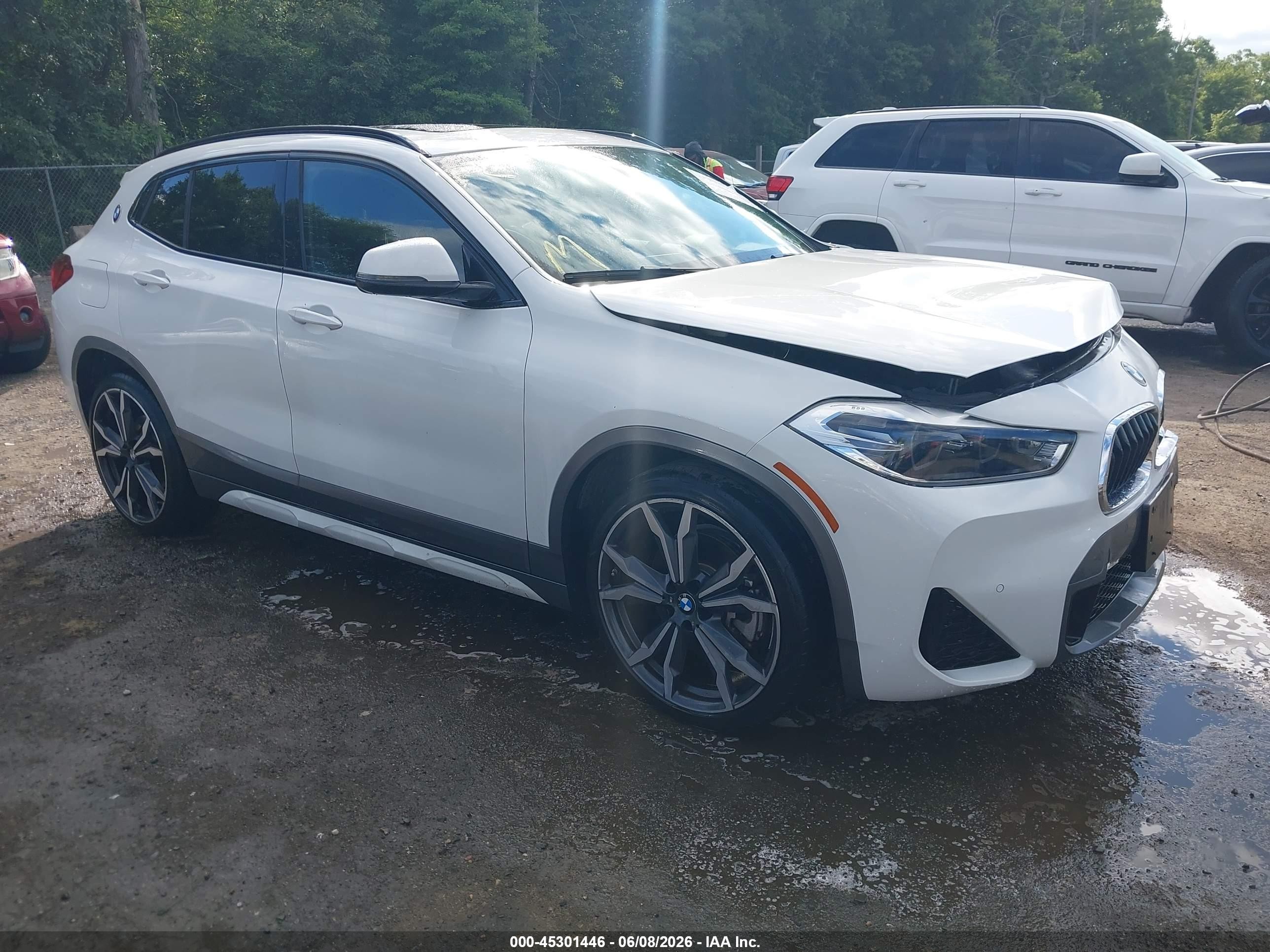 2021 BMW X2 xDrive28i, VIN WBXYJ1C00M5T06533 — Front end