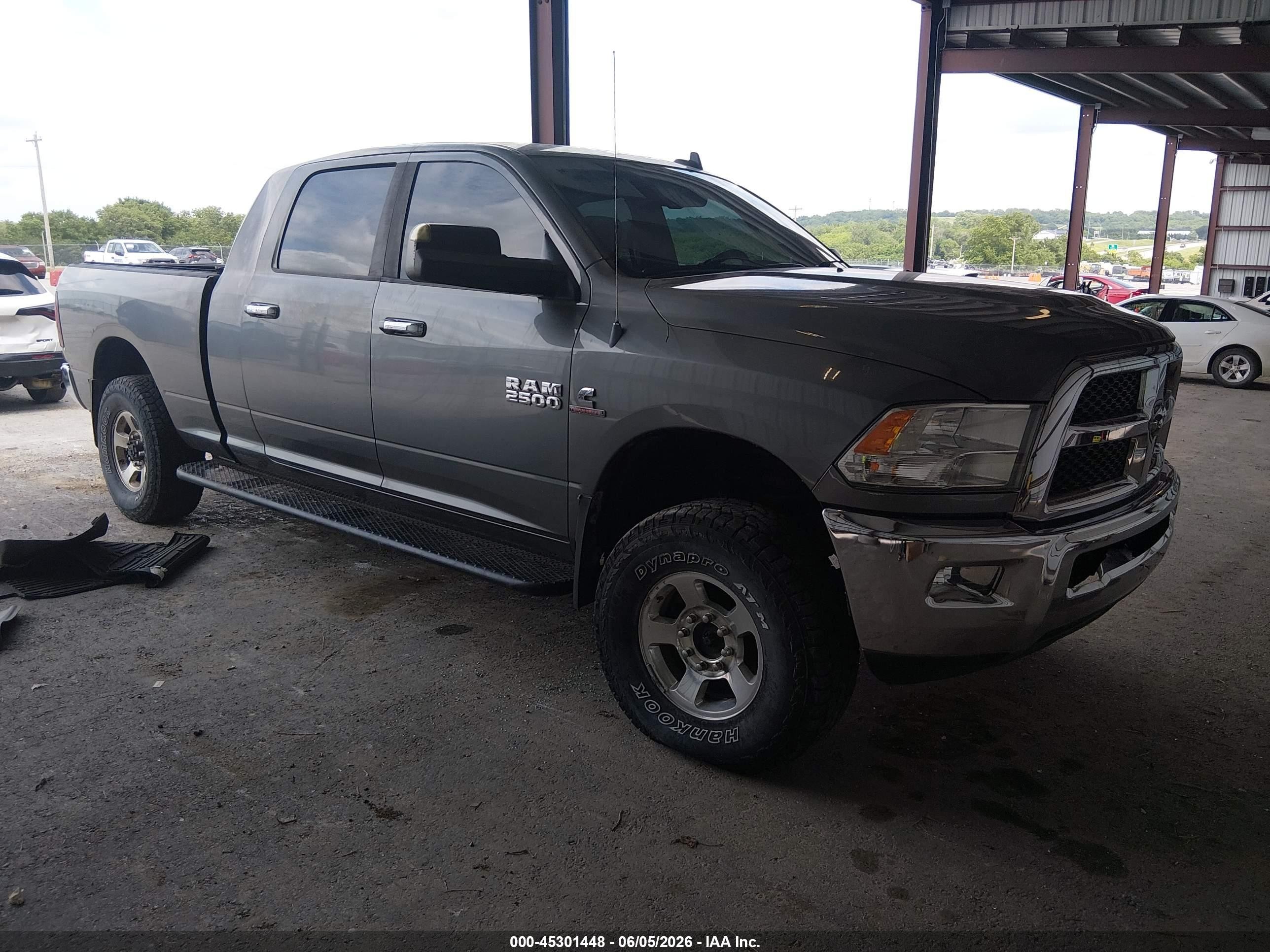 2013 Ram 2500 Big Horn, VIN 3C6UR5ML0DG572171 — Rear end