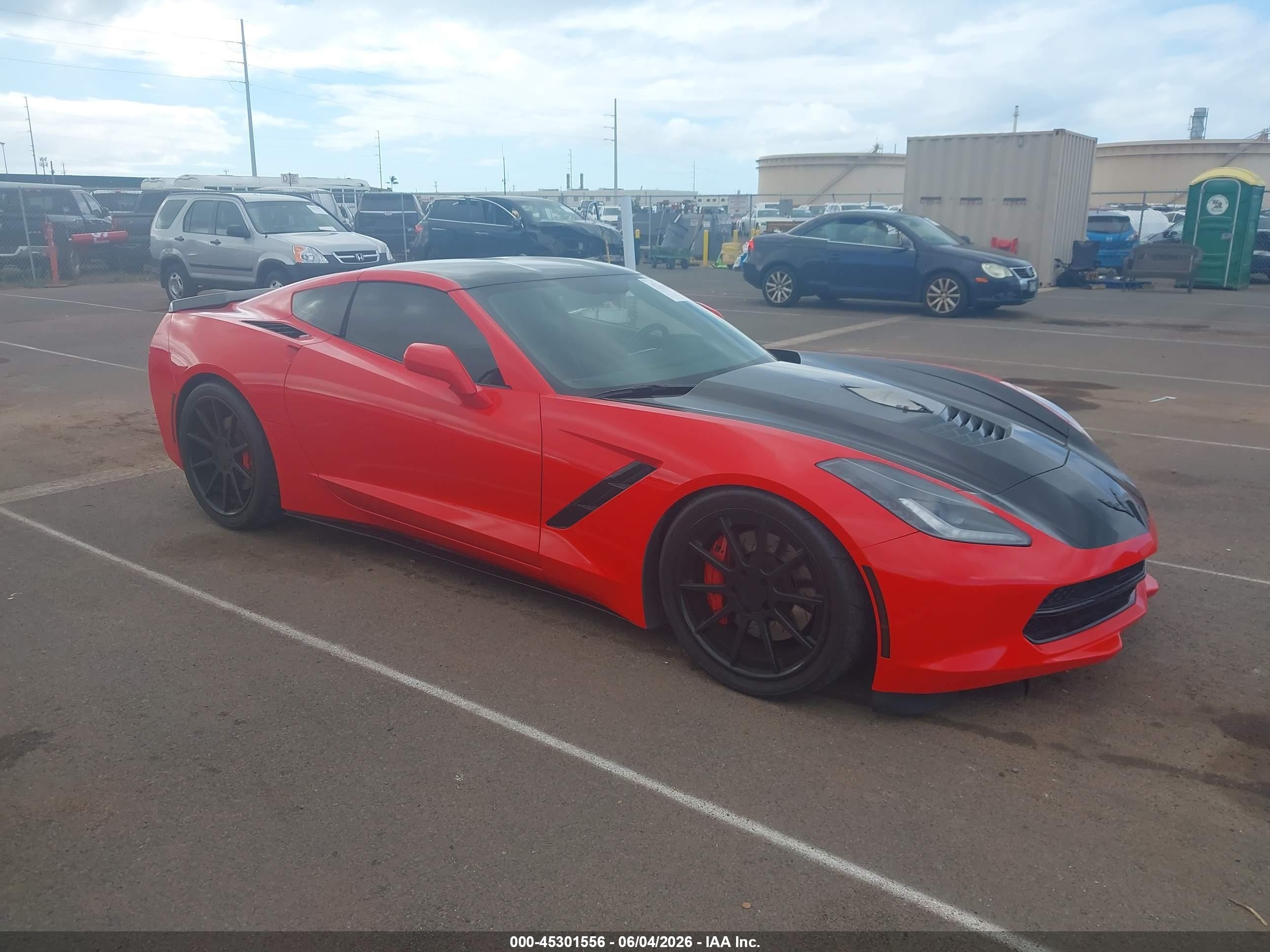 2014 Chevrolet Corvette Z51 2LT, VIN 1G1YJ2D74E5104786 — Not stated