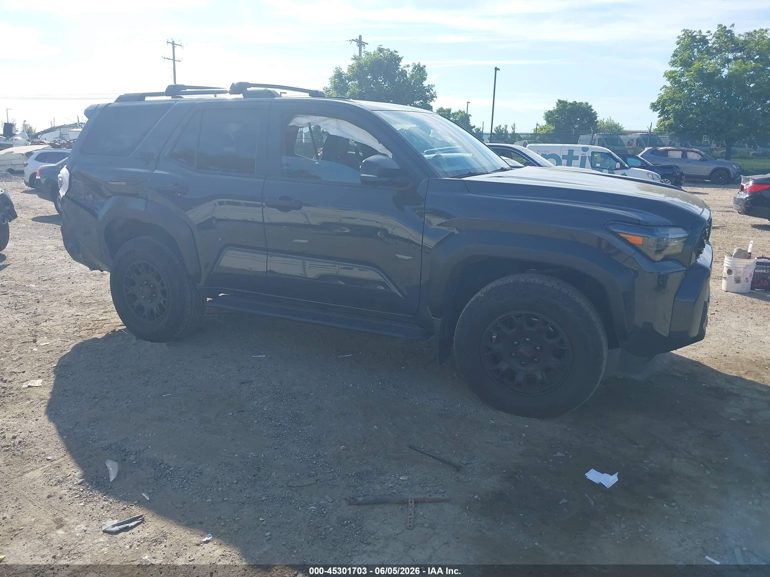 2025 Toyota 4Runner SR5, VIN JTEVA5BR4S5030163 — Rear end