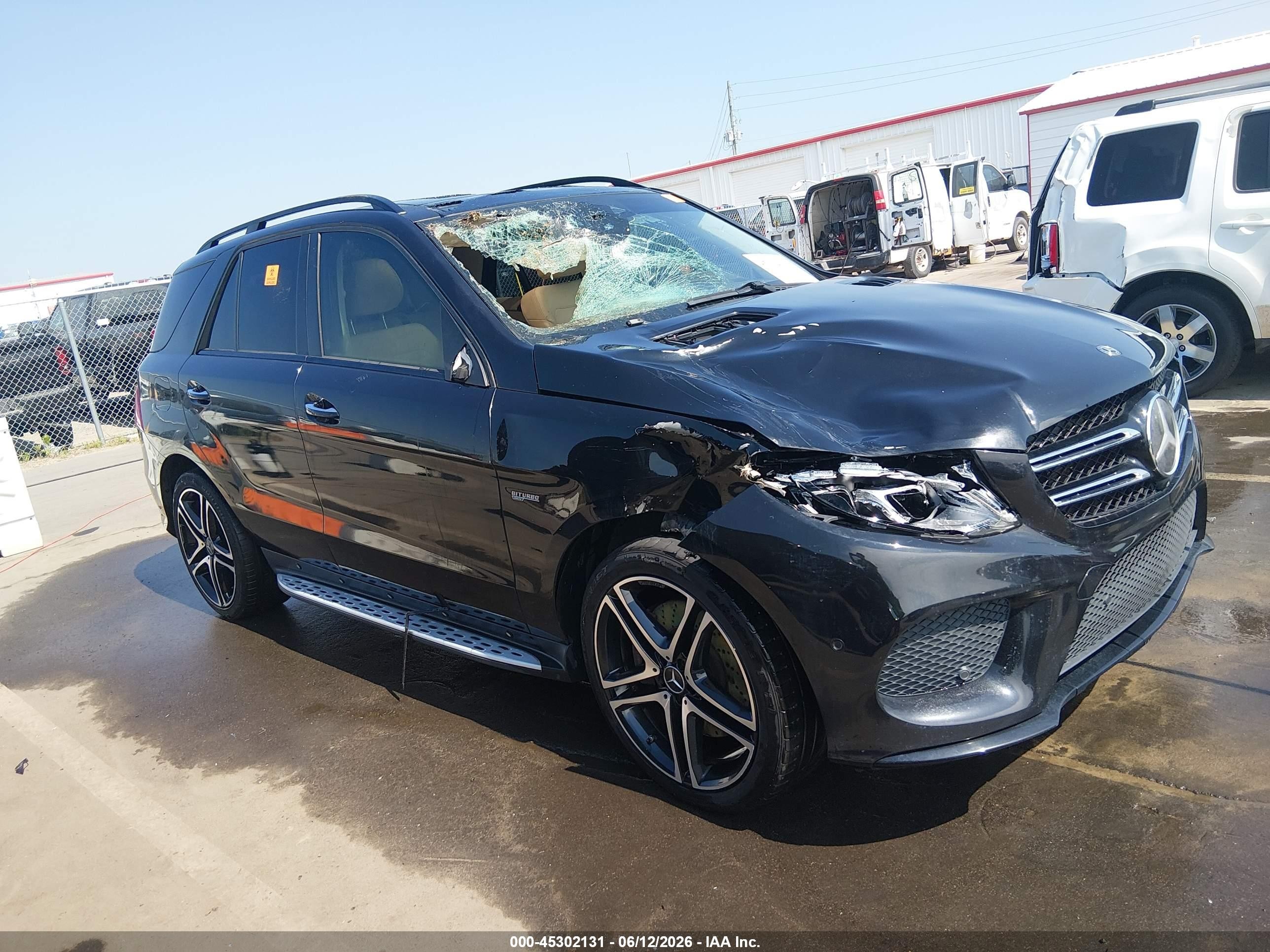 2017 Mercedes-Benz GLE 43 AMG, VIN 4JGDA6EB6HA974093 — Biohazard / chemical