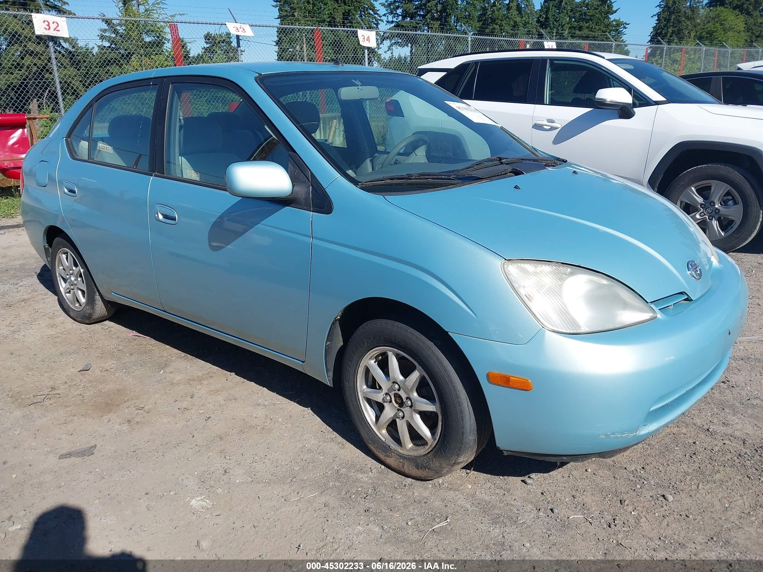 2001 Toyota Prius, VIN JT2BK12U210029373 — Normal wear