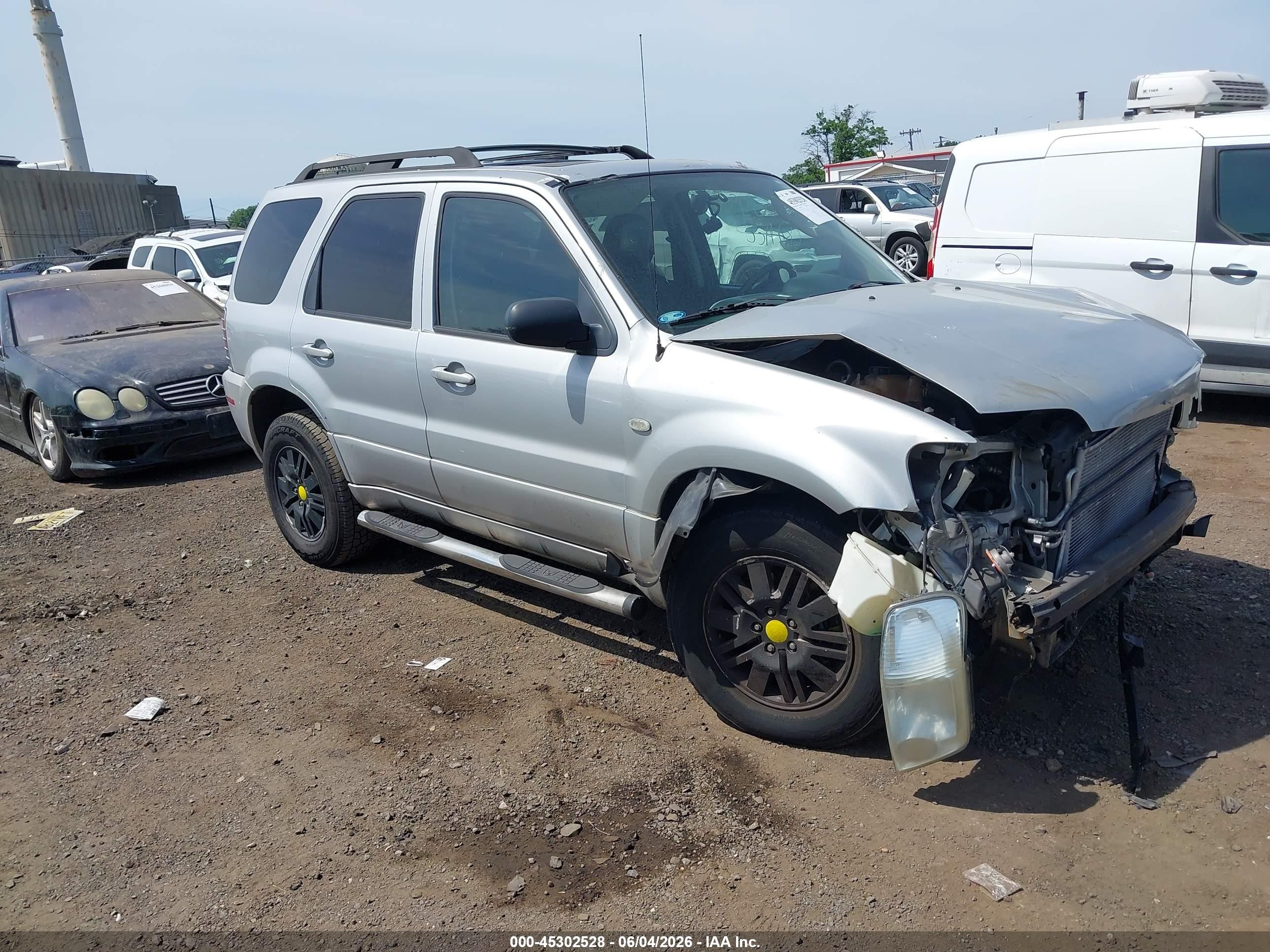 2005 Mercury Mariner Luxury, VIN 4M2YU57125DJ08441 — Front end
