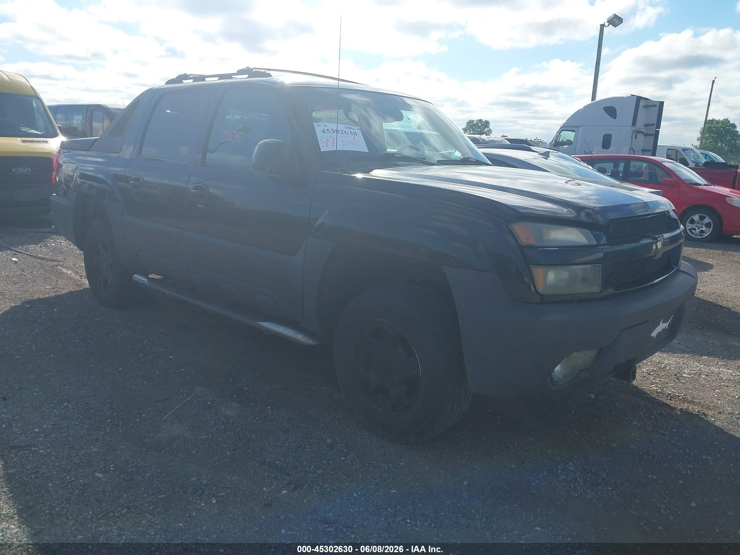 2003 Chevrolet Avalanche, VIN 3GNEK13T53G198240 — Normal wear