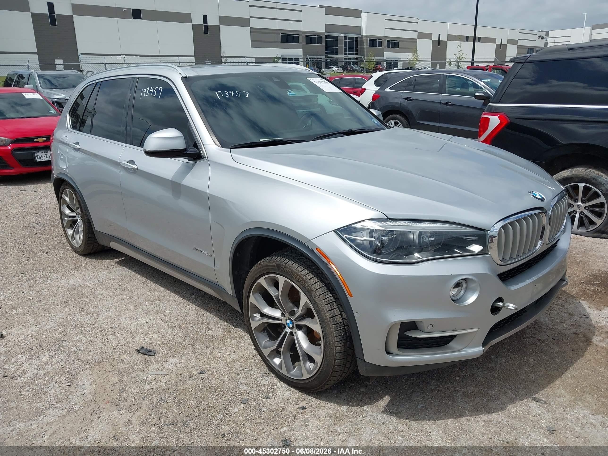 2018 BMW X5 xDrive35d, VIN 5UXKS4C51J0Y17270 — Water / flood