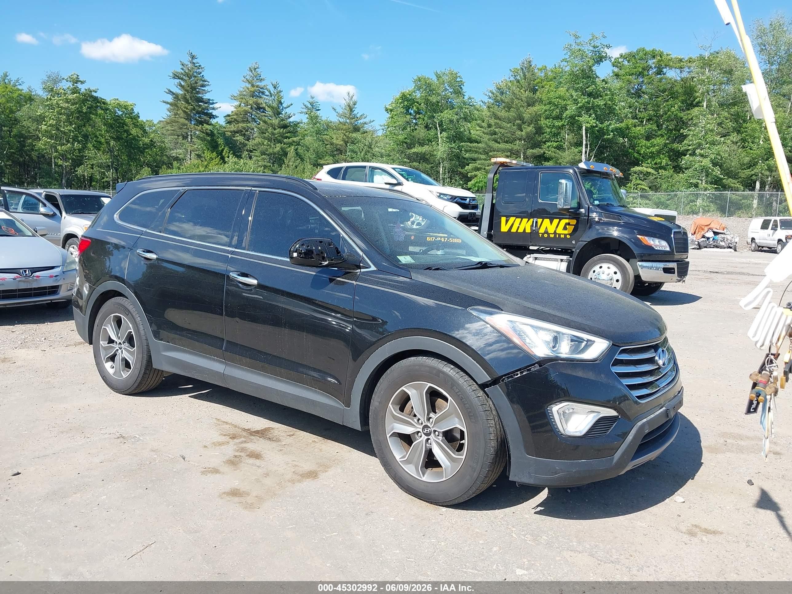 2013 Hyundai Santa Fe GLS, VIN KM8SM4HF5DU030778 — Side