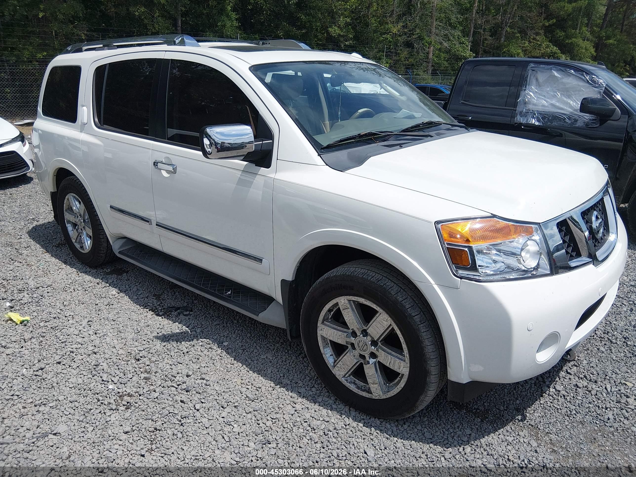 2011 Nissan Armada Platinum, VIN 5N1AA0NE0BN604011 — Normal wear