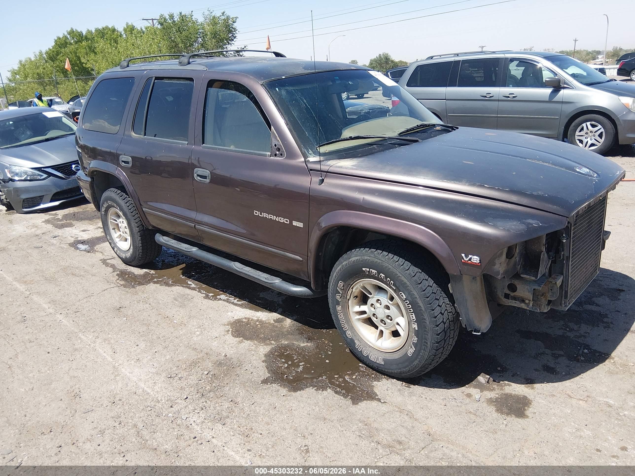 1998 Dodge Durango, VIN 1B4HS28Y7WF185833 — Перед