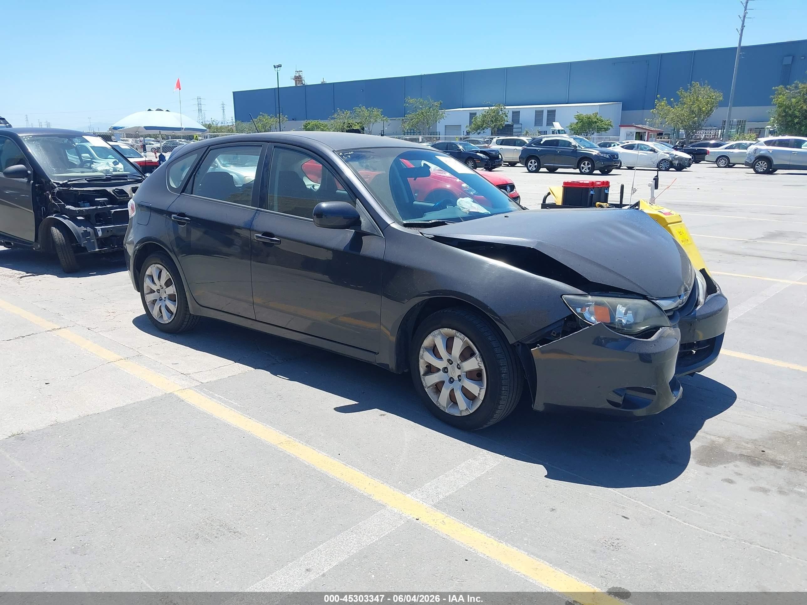 2010 Subaru Impreza i, VIN JF1GH6A69AH817215 — Front end