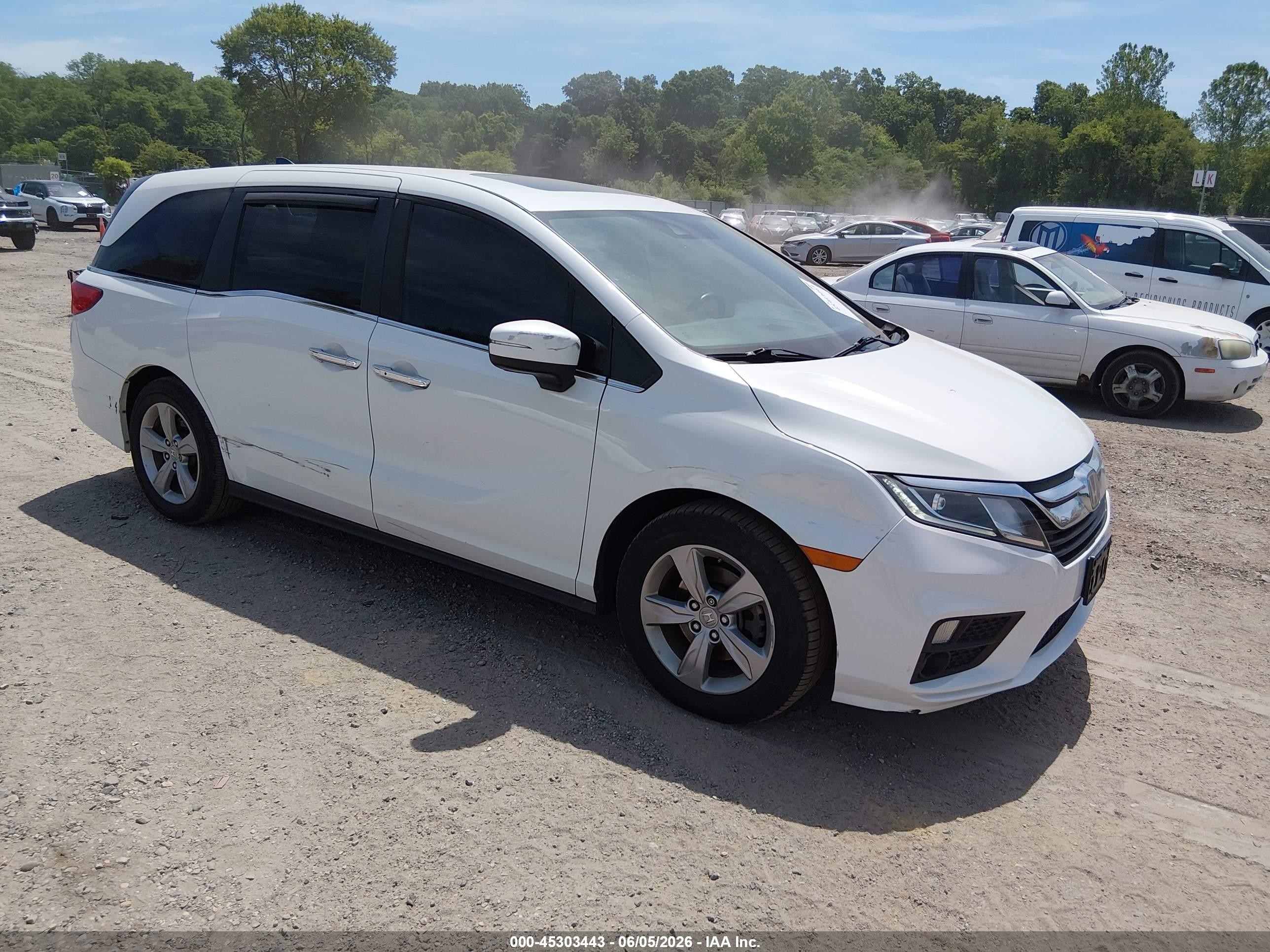 2020 Honda Odyssey EX-L, VIN 5FNRL6H79LB049917 — Side