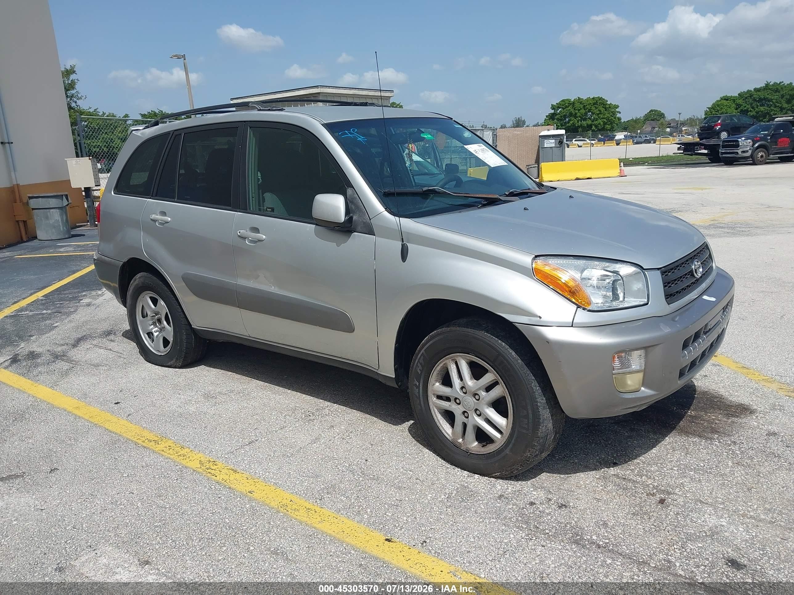 2001 Toyota RAV4, VIN JTEGH20V610028400 — Mechanical