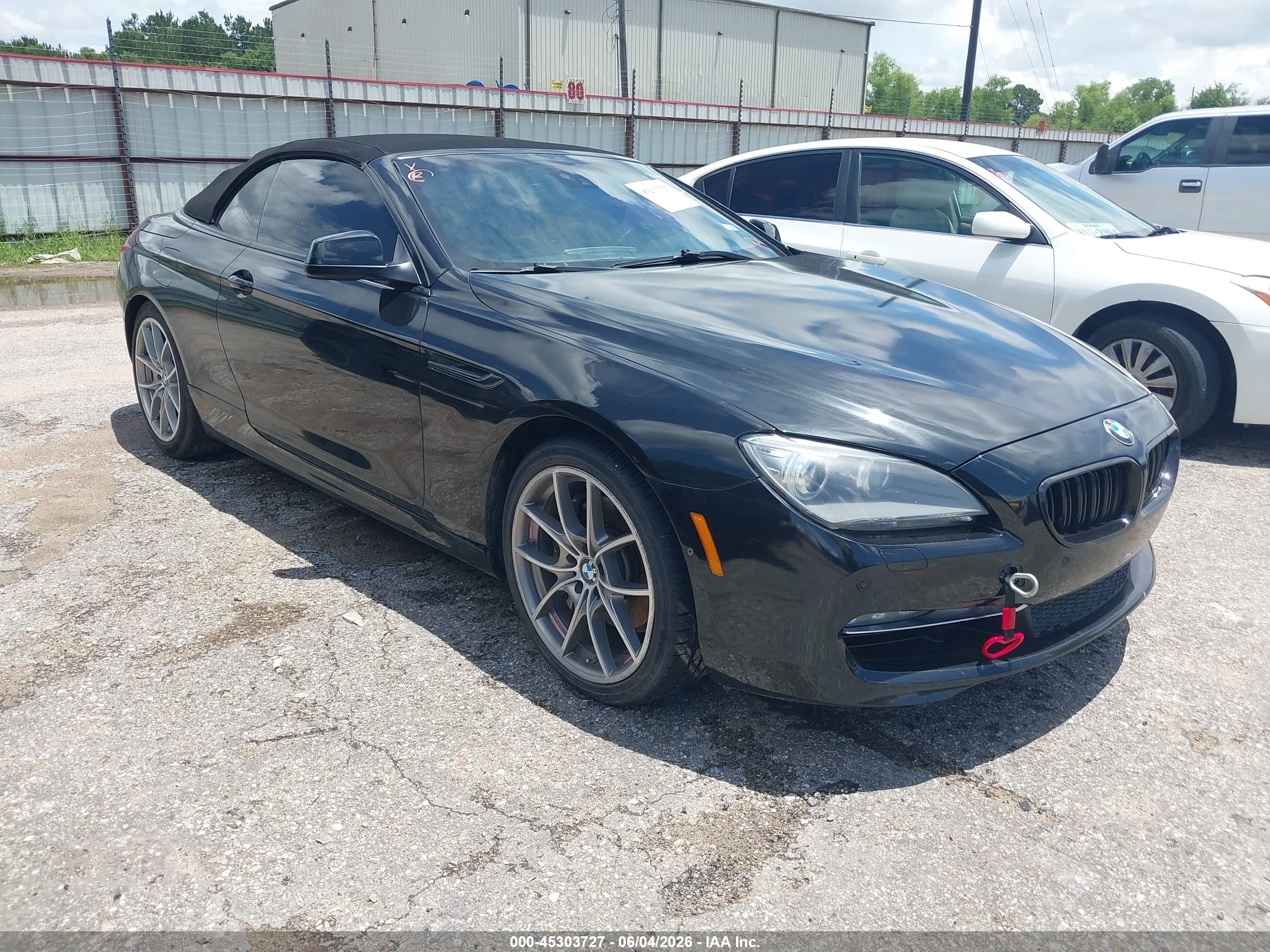 2012 BMW 6 Series 650i, VIN WBALZ3C57CDL72134 — Rear end