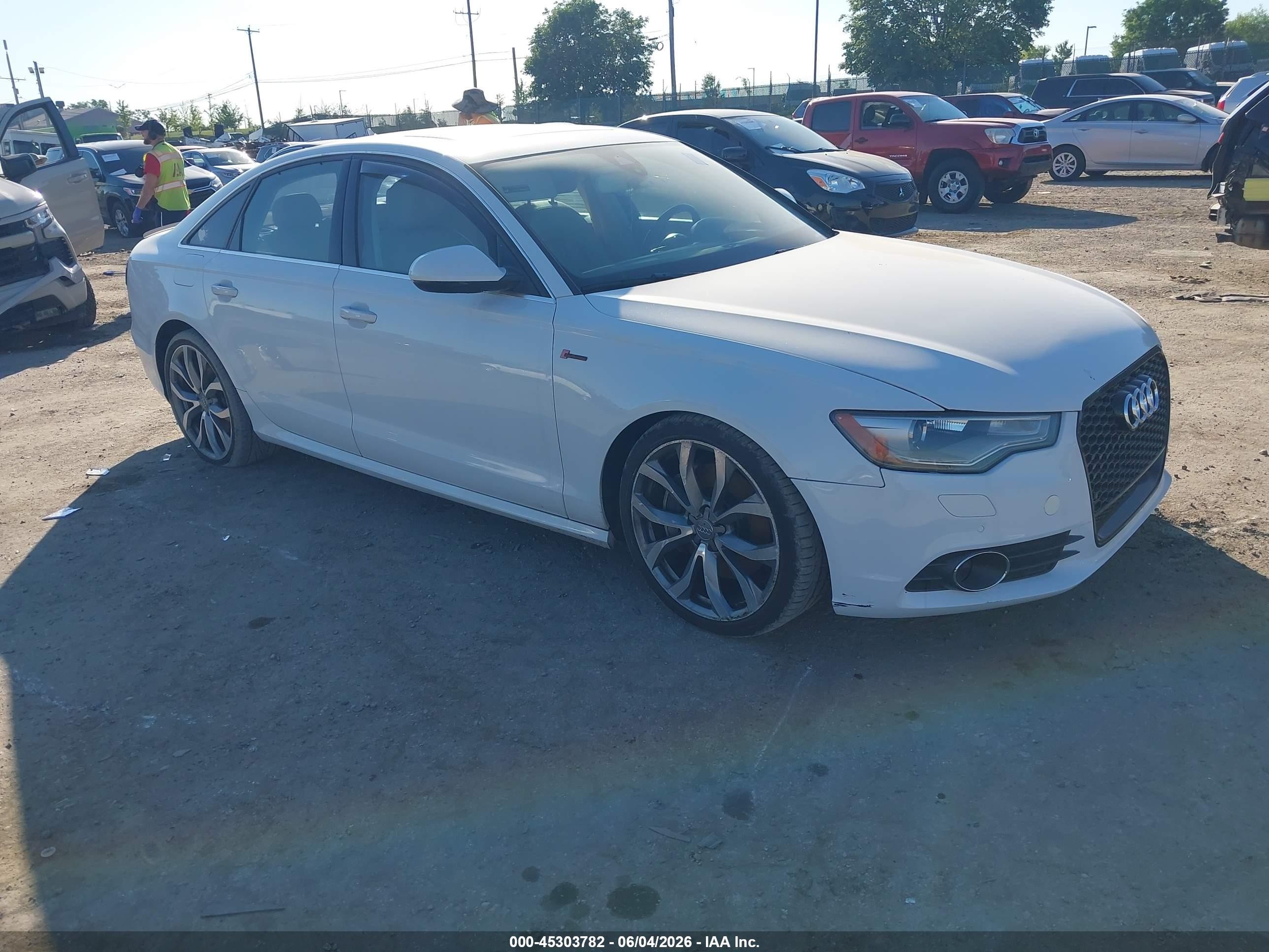 2013 Audi A6 Prestige, VIN WAUJGAFC7DN050973 — Электрика