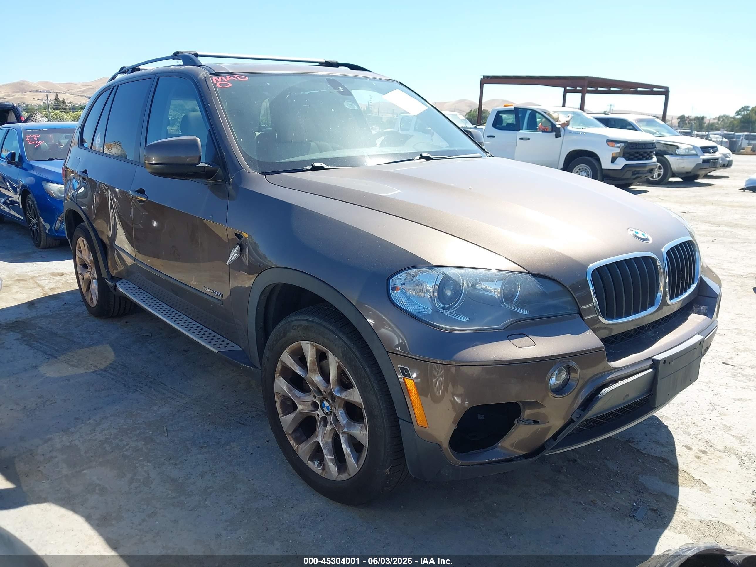 2012 BMW X5 35i, VIN 5UXZV4C57CL767174 — Обычный износ