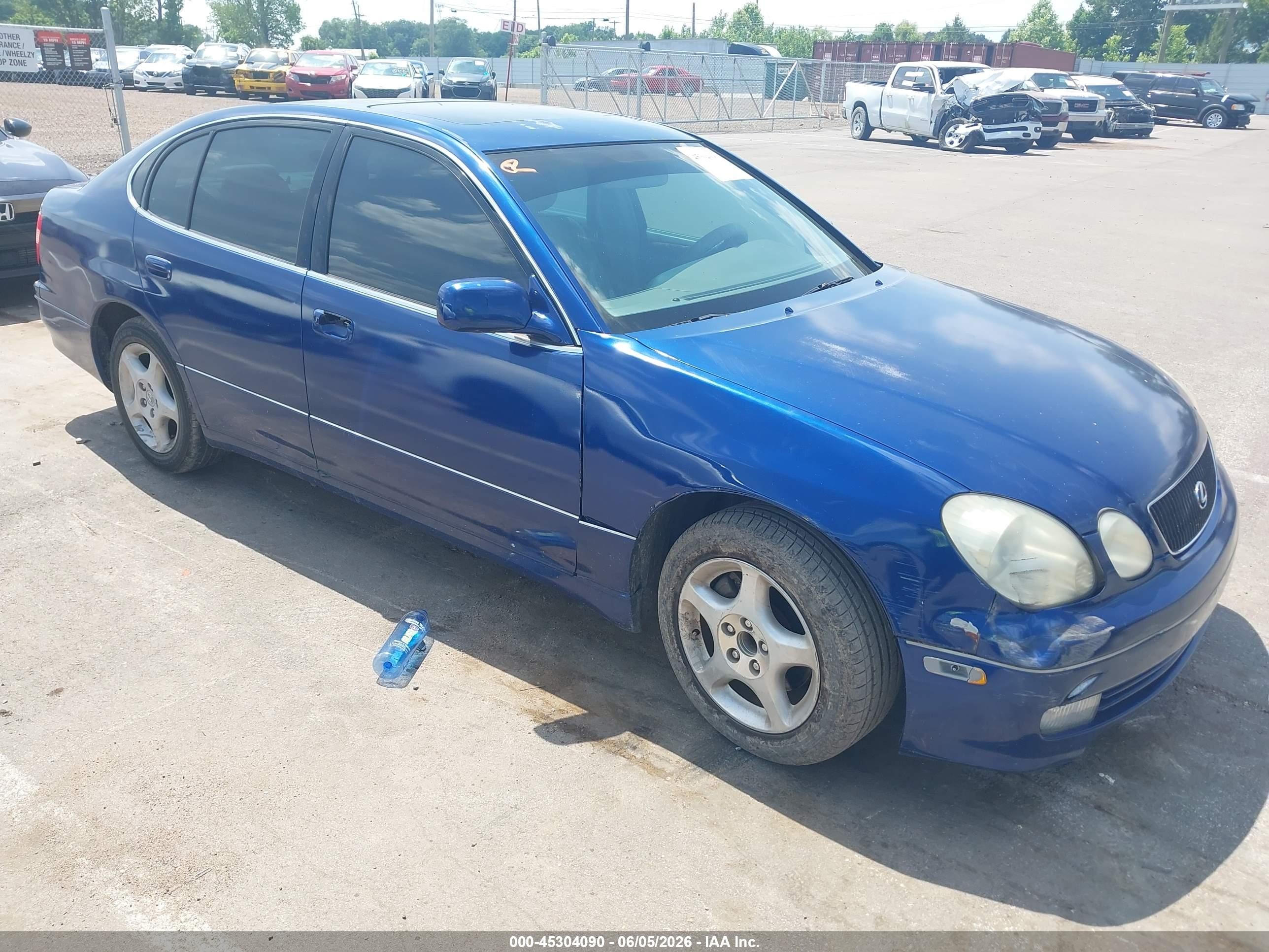 1998 Lexus GS 300, VIN JT8BD68S1W0003471 — Бок