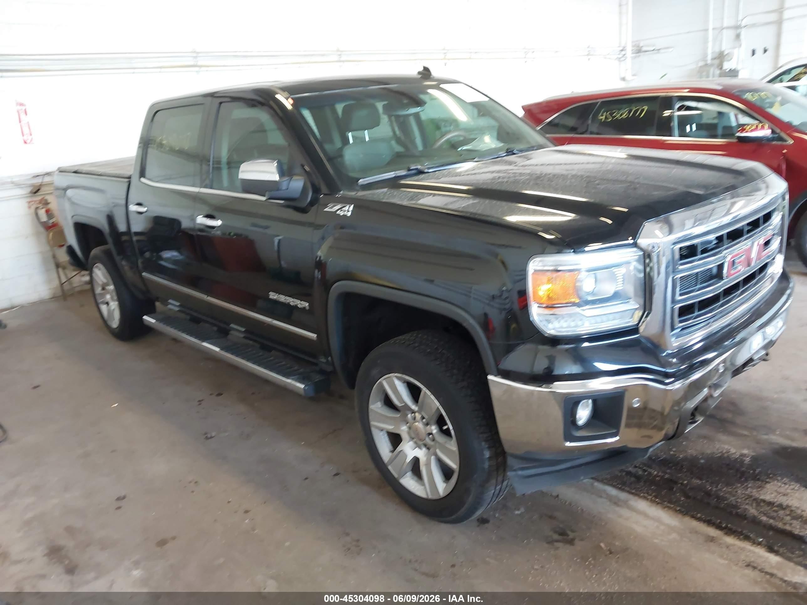 2014 GMC Sierra 1500 SLT, VIN 3GTU2VEC3EG314191 — Rear end
