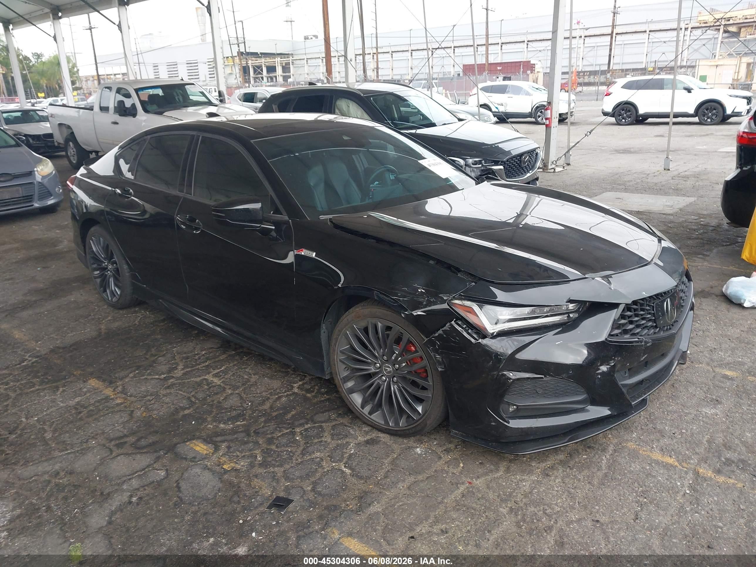 2023 Acura TLX w/A-Spec Package, VIN 19UUB6F53PA002493 — Front end