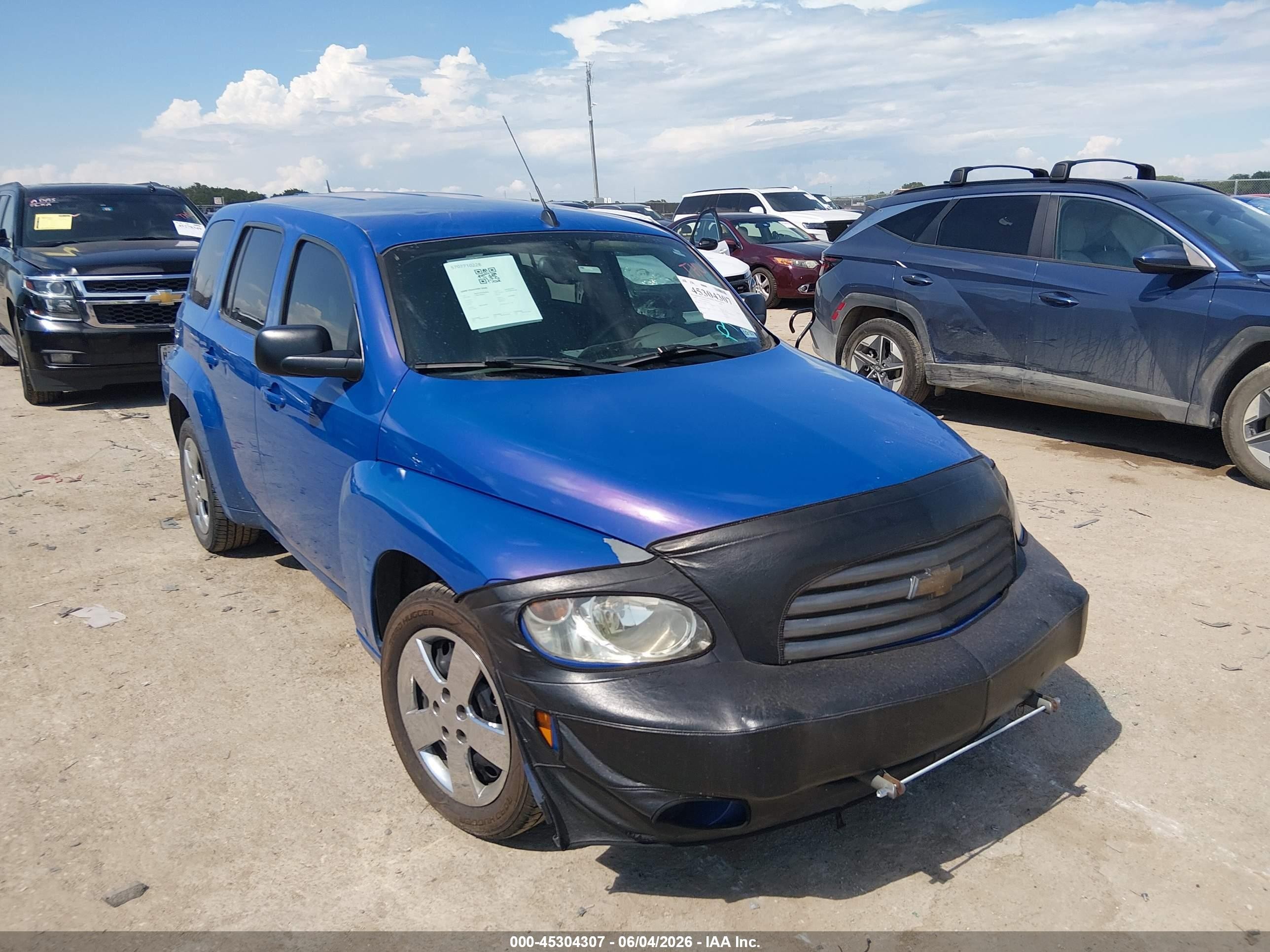 2008 Chevrolet HHR LS, VIN 3GNDA13D28S630942 — Rear end