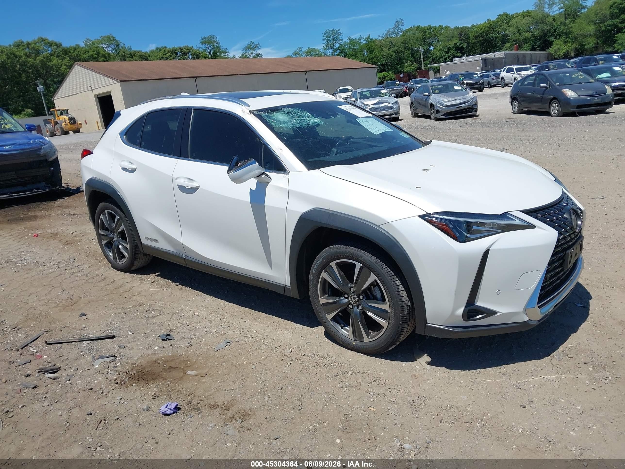 2021 Lexus UX 250h, VIN JTHP9JBH0M2051715 — Roof