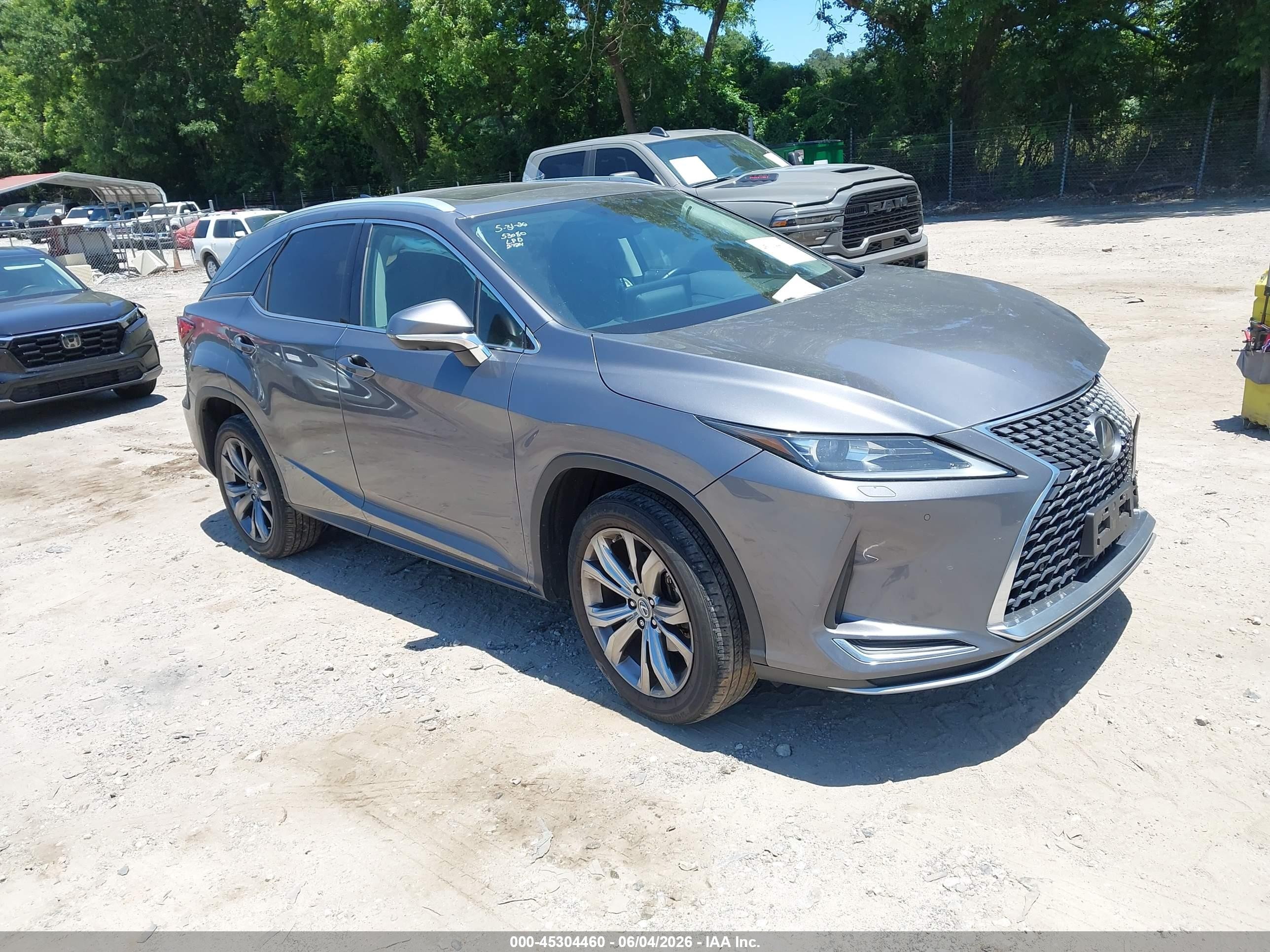 2020 Lexus RX 350, VIN 2T2HZMDAXLC242724 — Перед