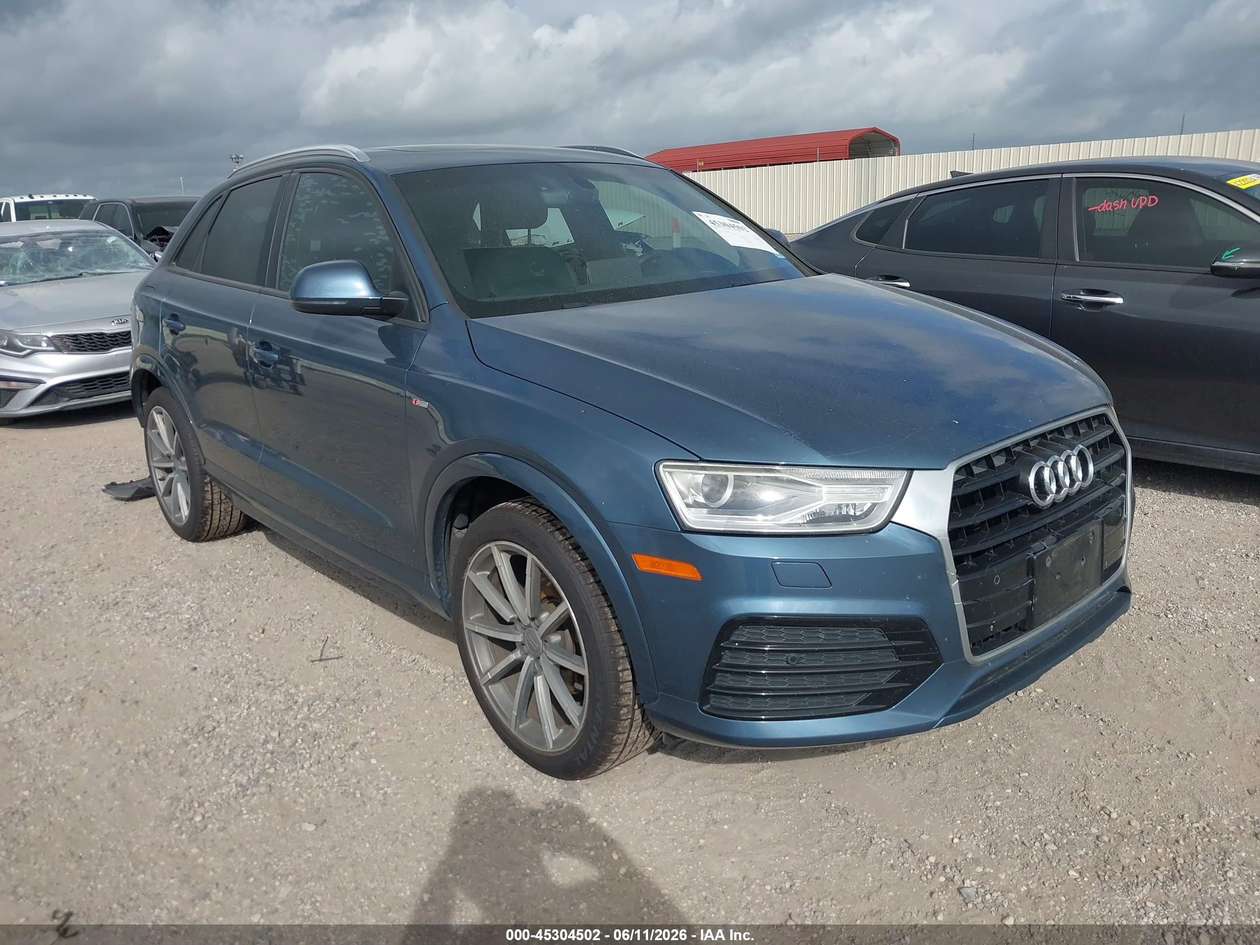 2018 Audi Q3 Premium, VIN WA1BCCFS2JR005993 — All over