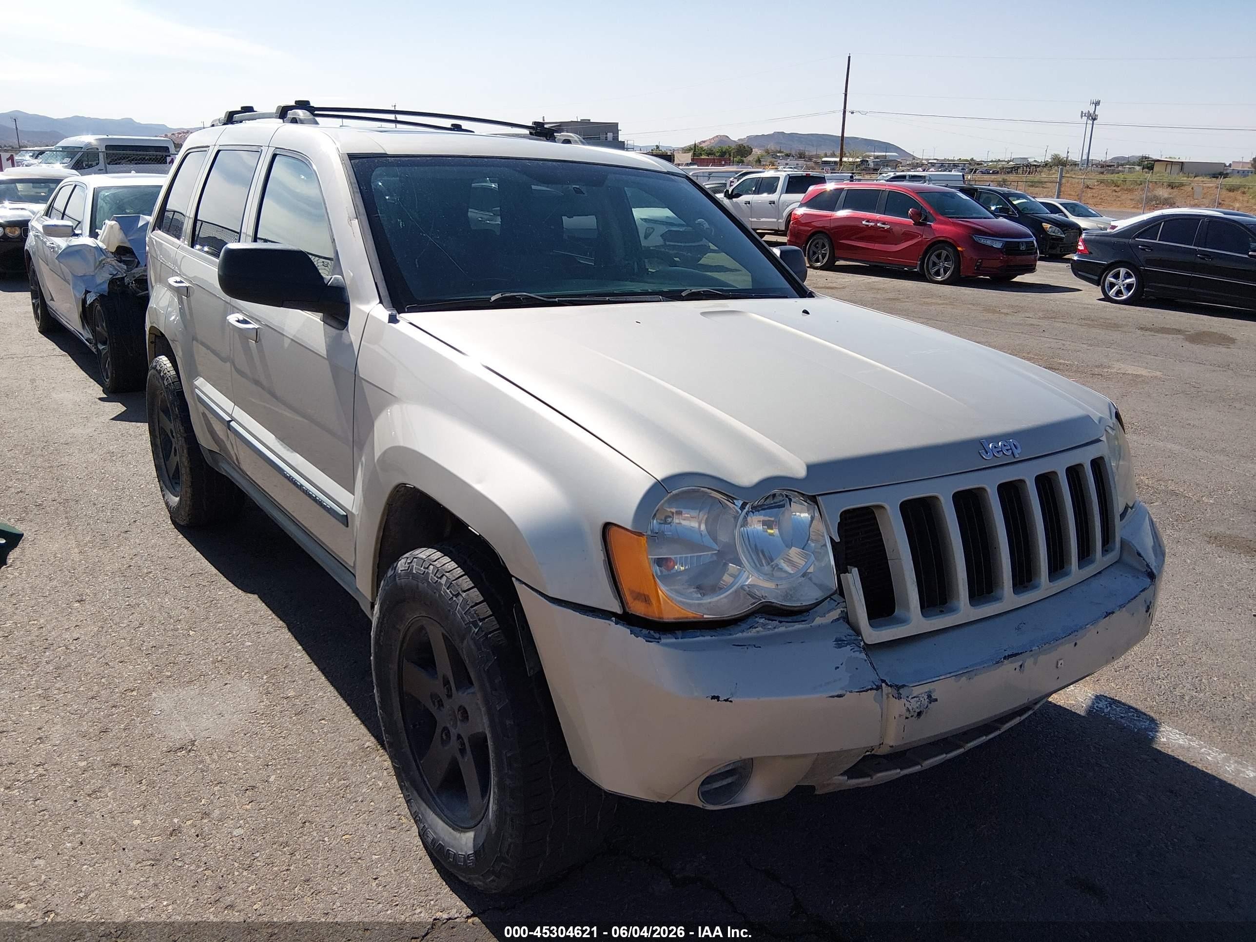 2008 Jeep Grand Cherokee Laredo, VIN 1J8GR48K38C223251 — Rear end