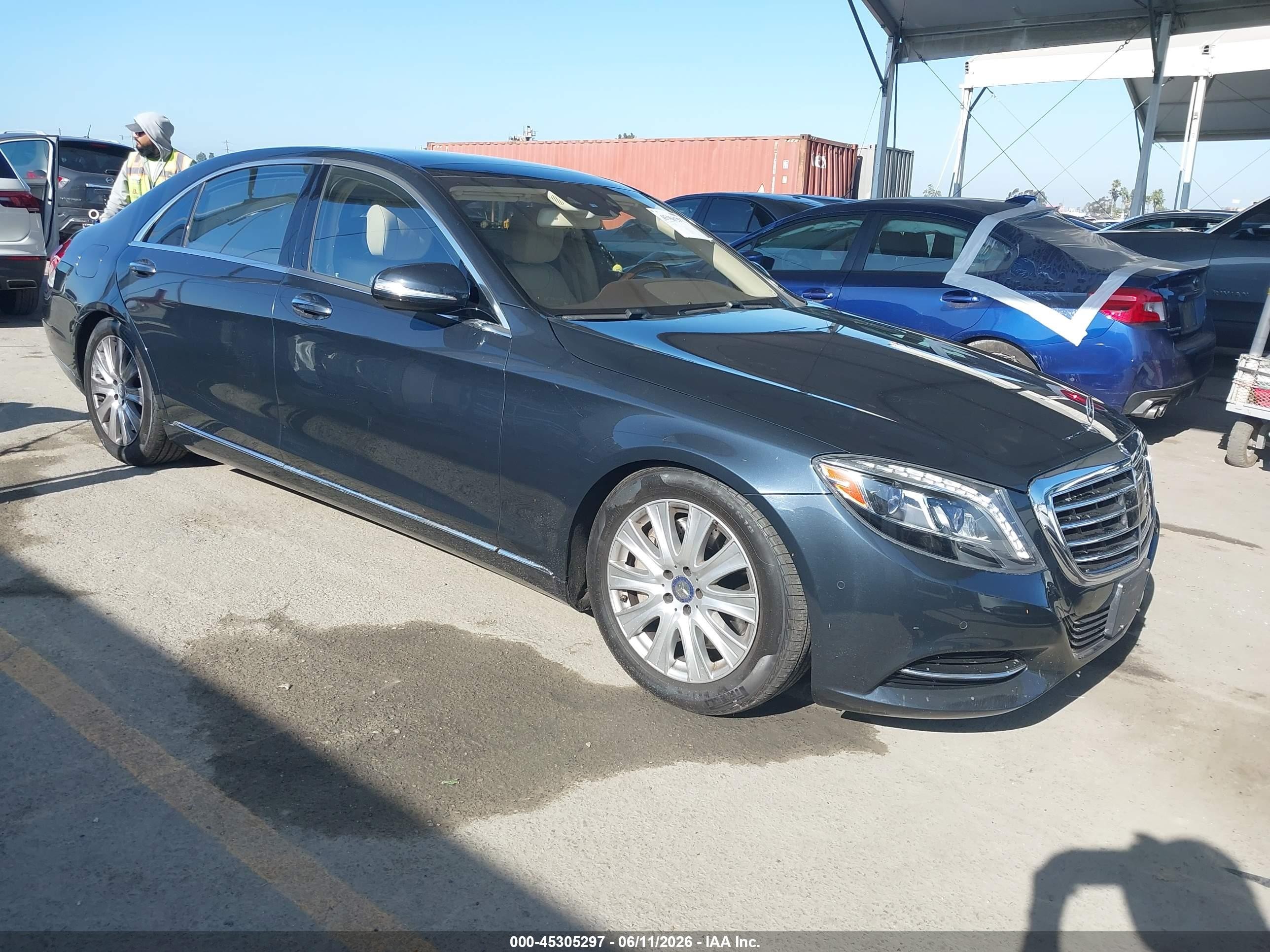 2015 Mercedes-Benz S 550, VIN WDDUG8FB7FA081950 — Not stated