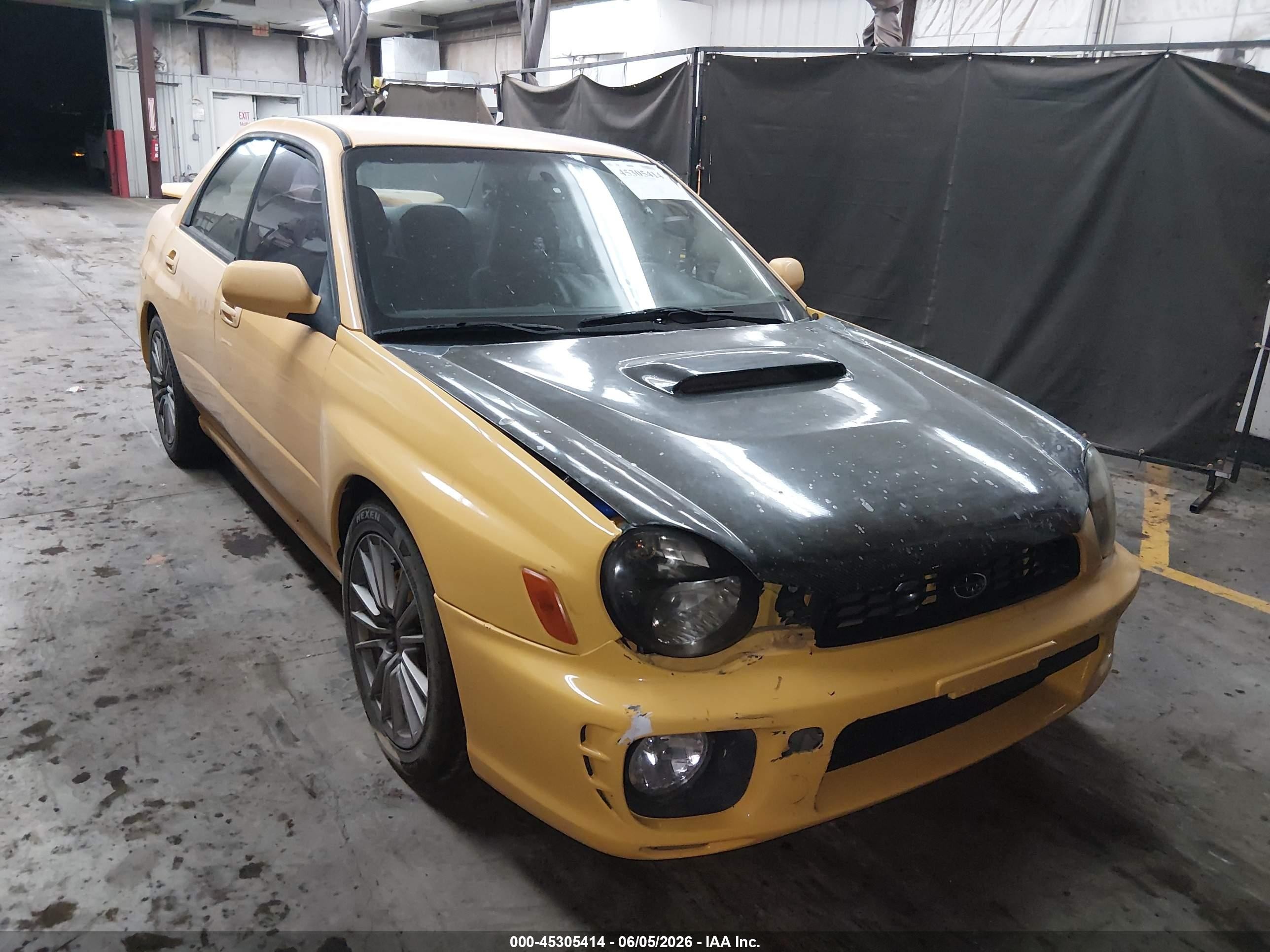 2003 Subaru Impreza WRX, VIN JF1GD29653G501490 — Перед