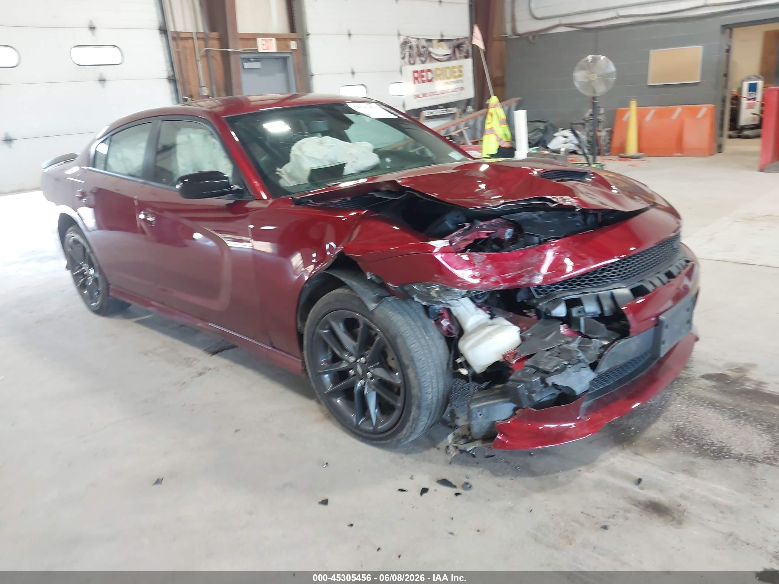 2021 Dodge Charger GT, VIN 2C3CDXMG3MH613673 — Front end