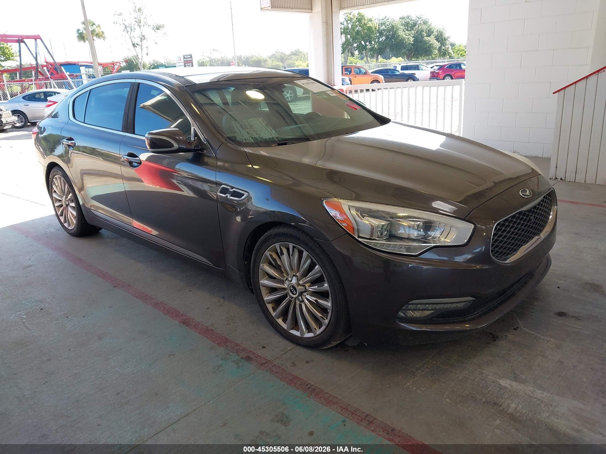 2015 Kia K900 Luxury, VIN KNALW4D45F6022367 — Электрика