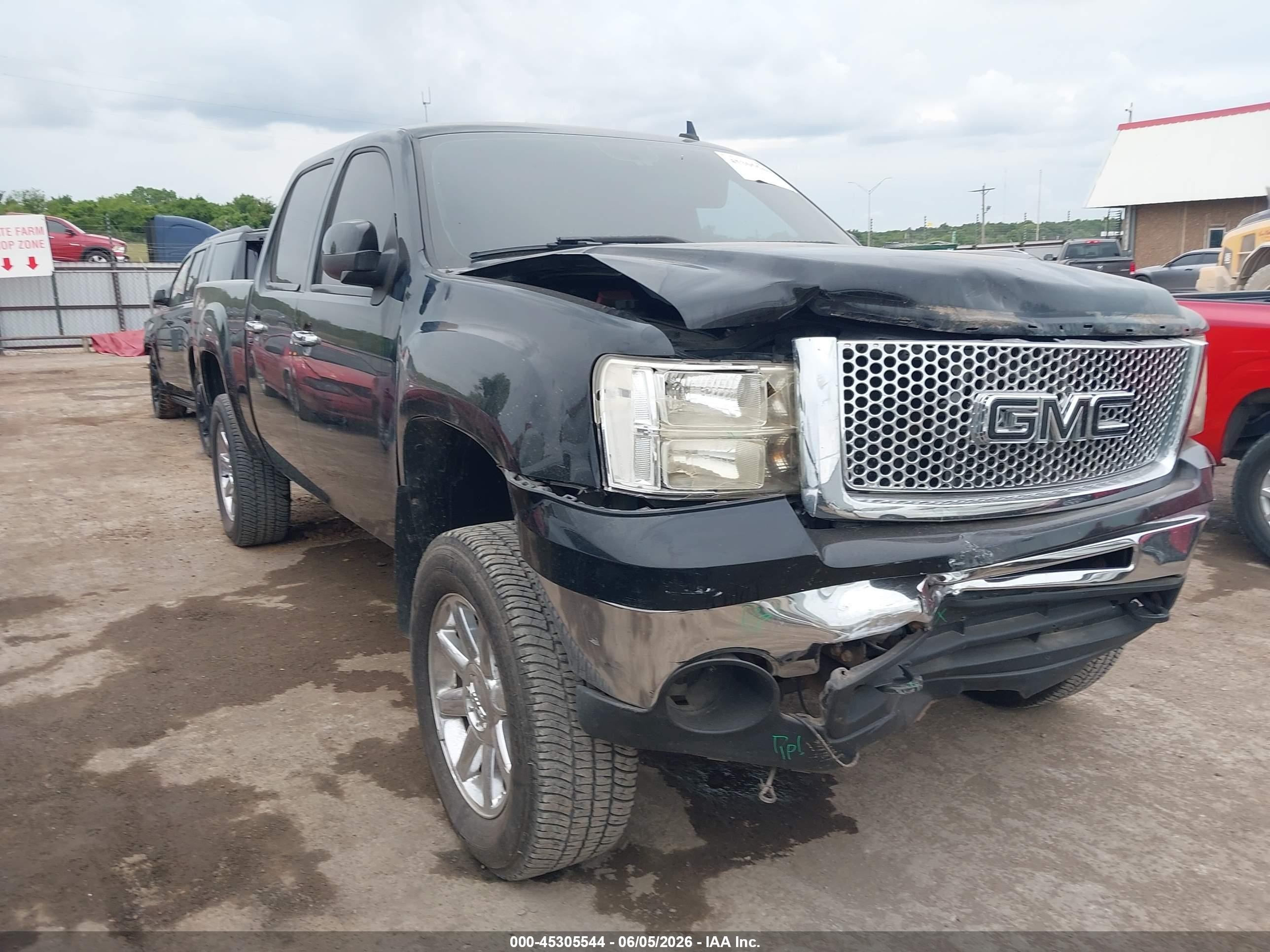 2012 GMC Sierra 1500 SLE, VIN 3GTP2VE76CG221632 — Перед