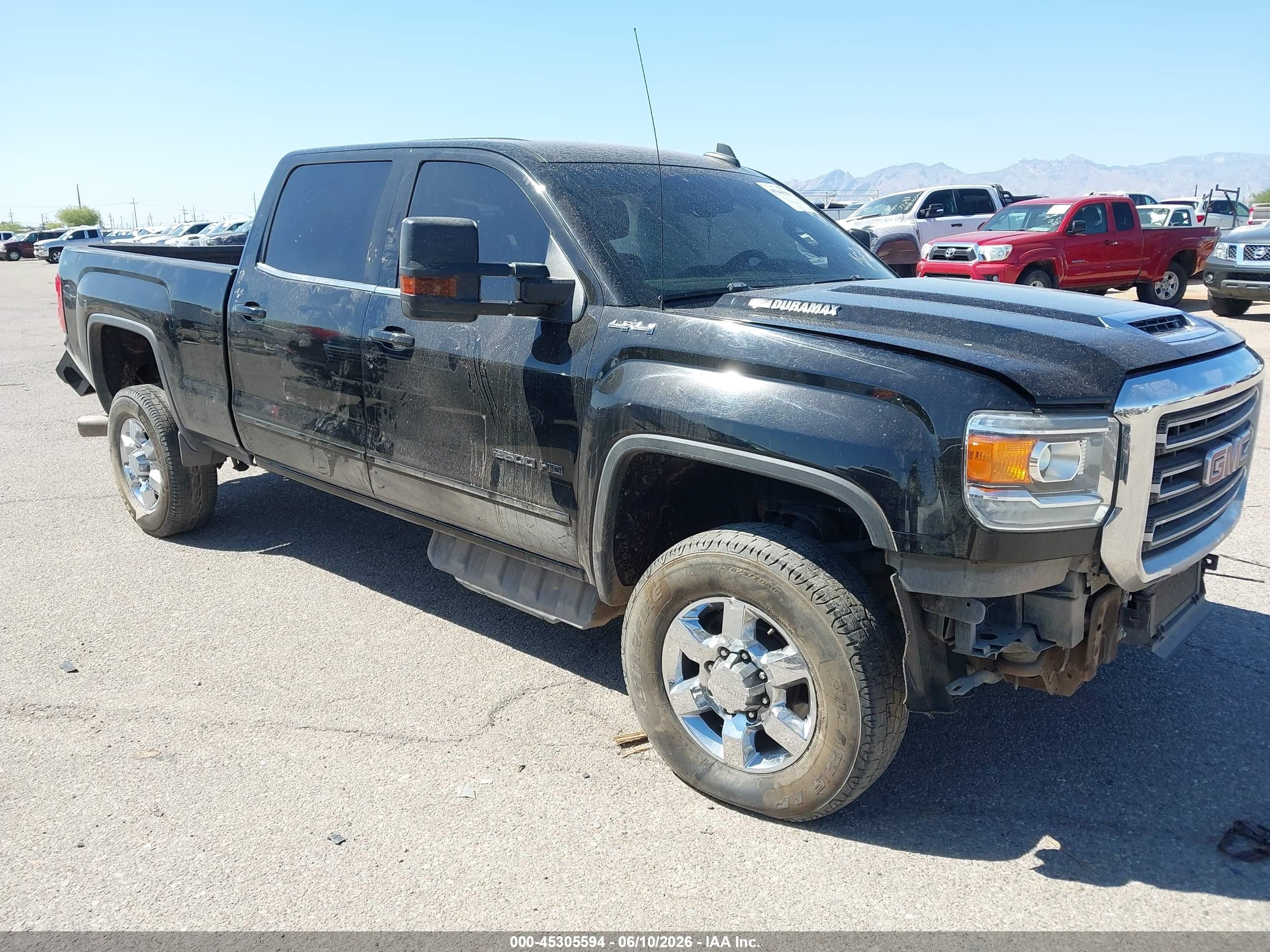 2019 GMC Sierra 2500HD SLE, VIN 1GT12PEY4KF210767 — Rollover