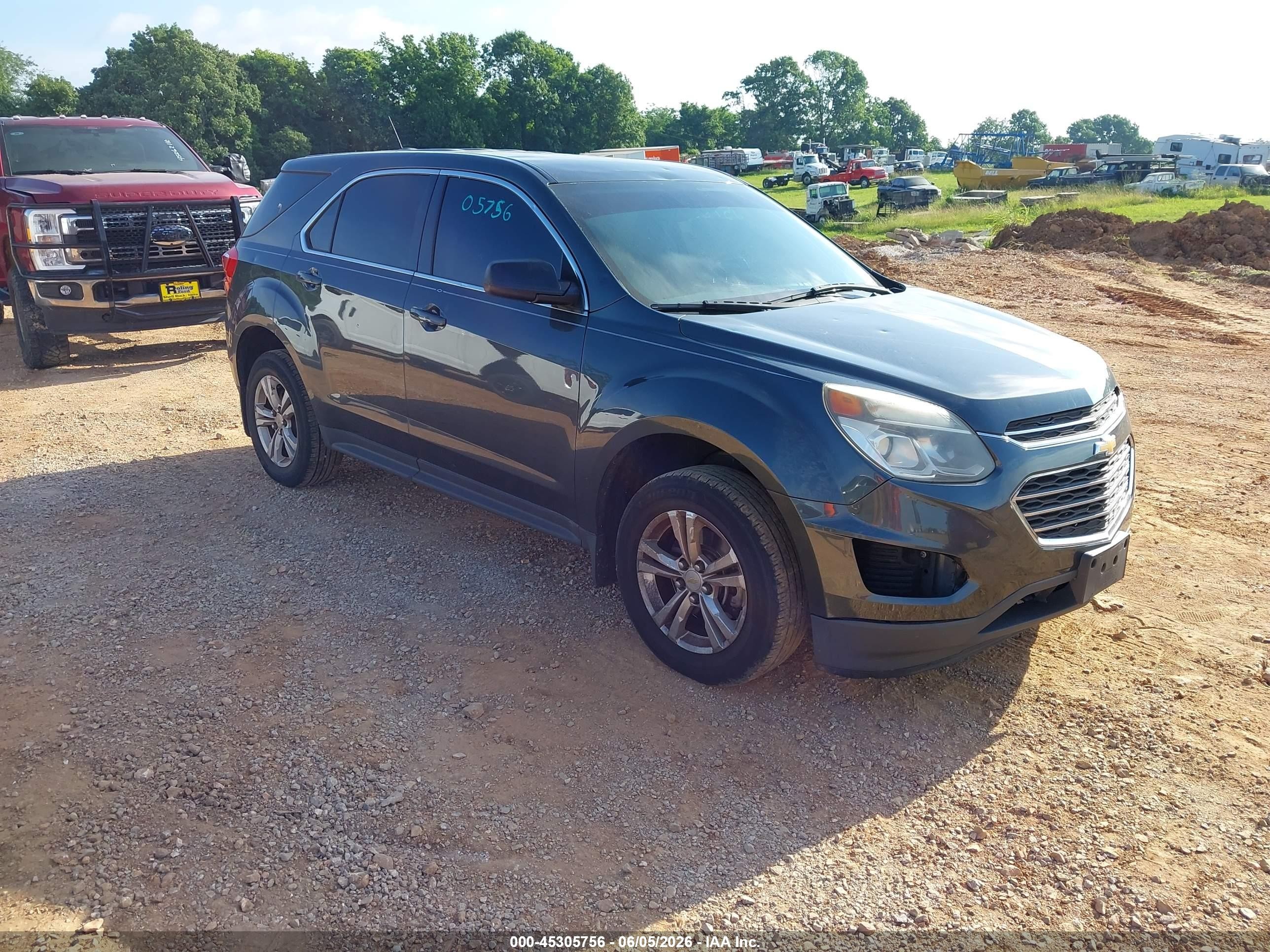 2017 Chevrolet Equinox LS, VIN 2GNALBEK0H1527609 — Hail