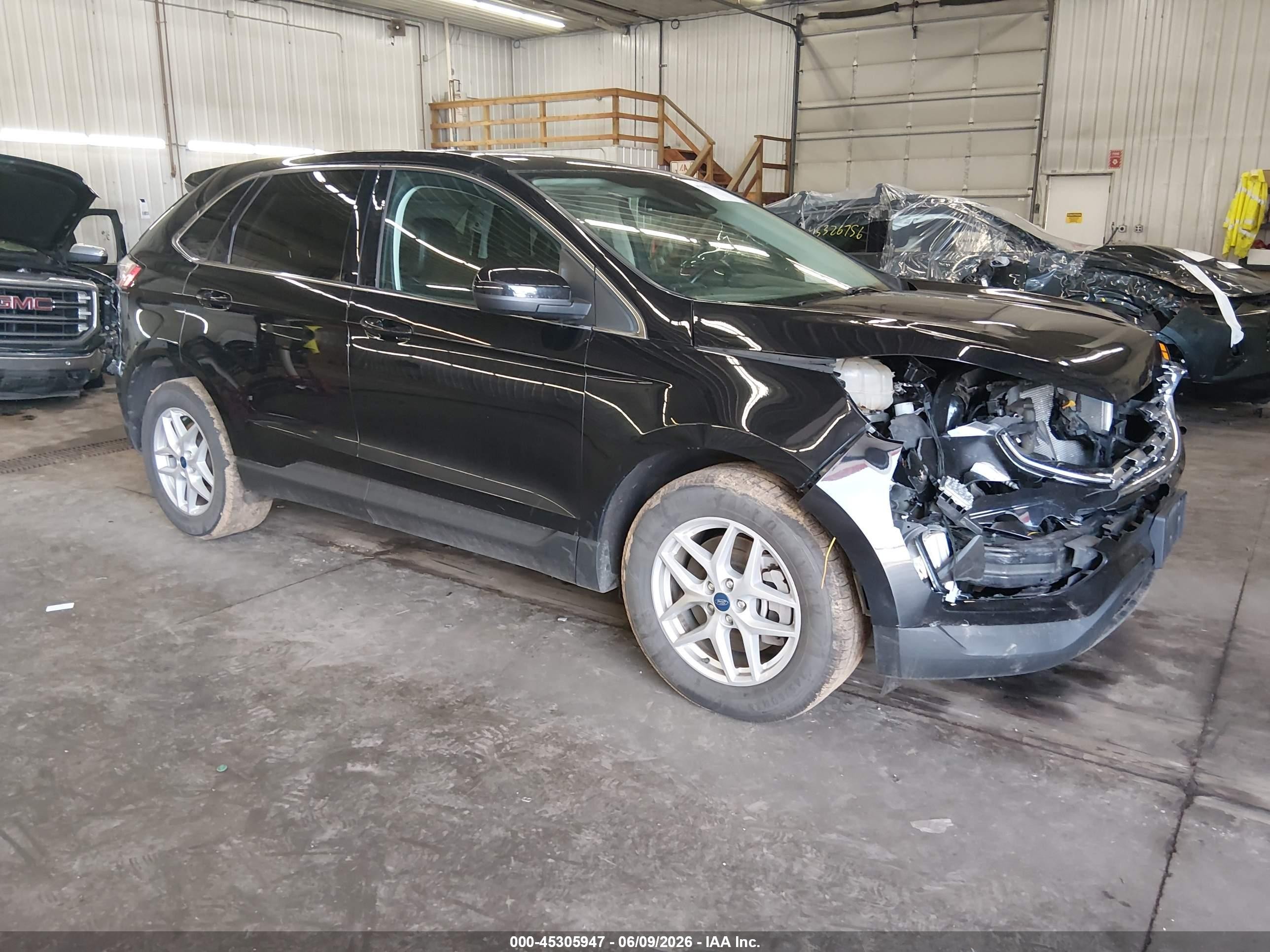 2021 Ford Edge SEL, VIN 2FMPK4J91MBA31576 — Front end