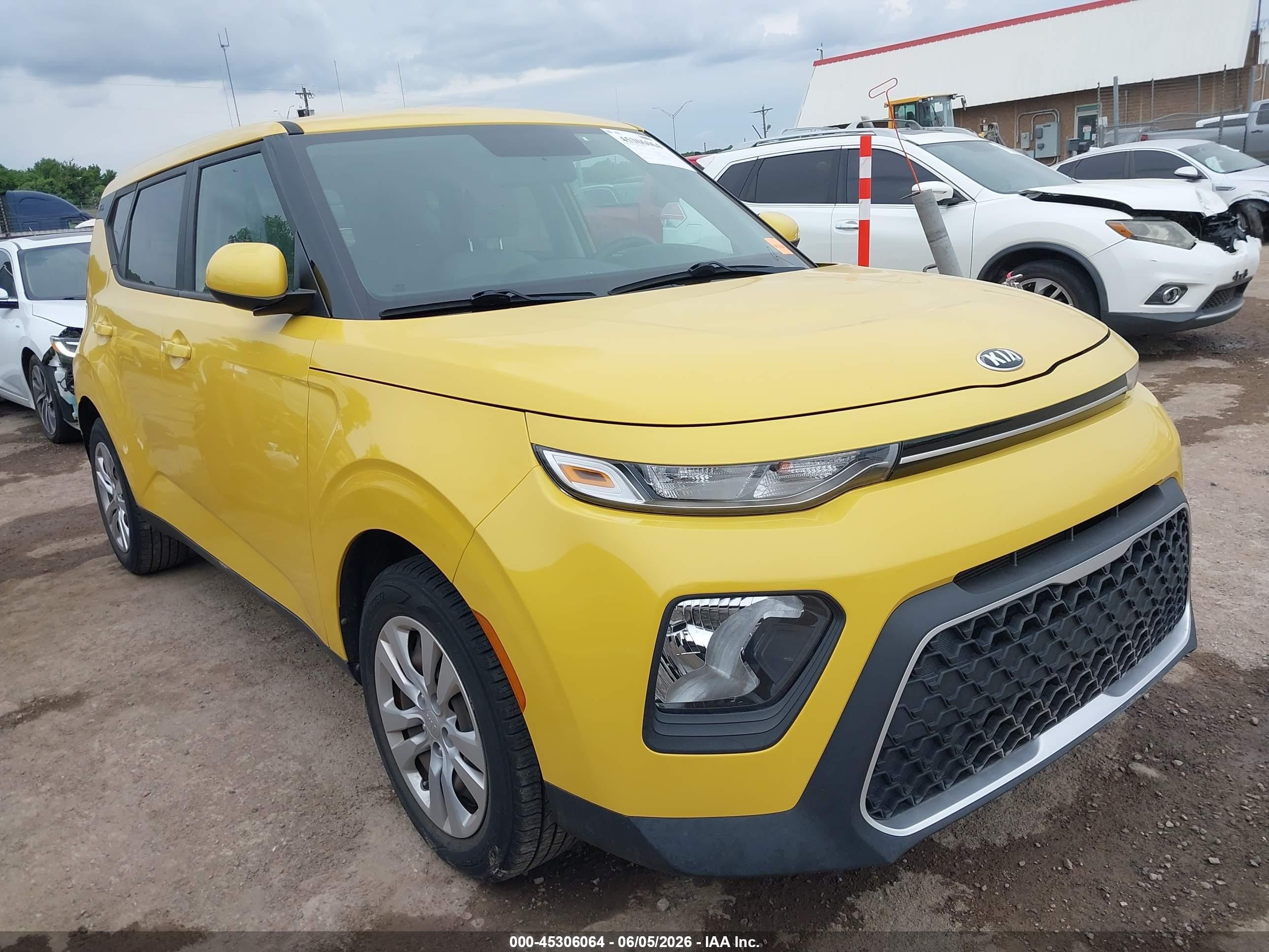 2020 Kia Soul LX, VIN KNDJ23AU2L7117107 — Hail
