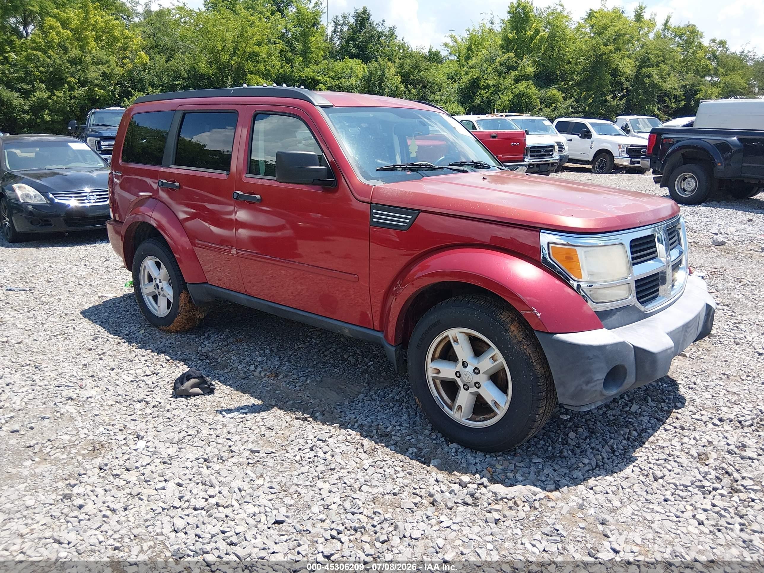 2009 Dodge Nitro SLT, VIN 1D8GU58KX9W541414 — Normal wear