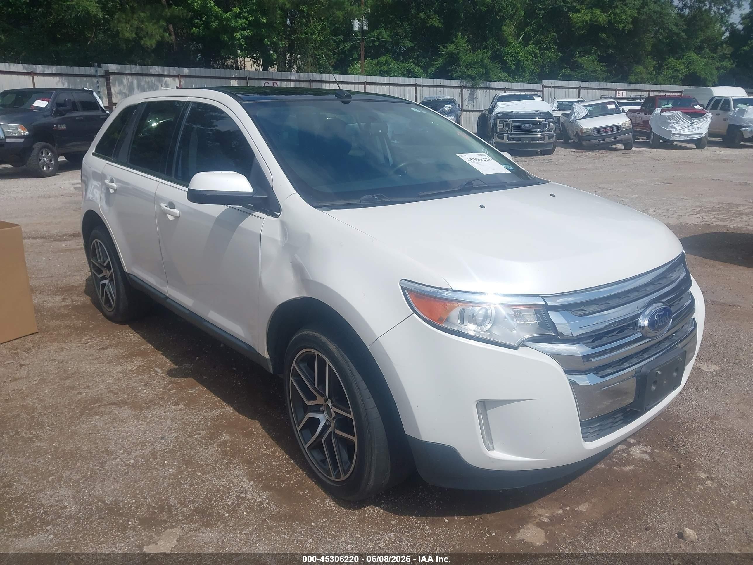 2013 Ford Edge Limited, VIN 2FMDK3KC1DBB86474 — Front end