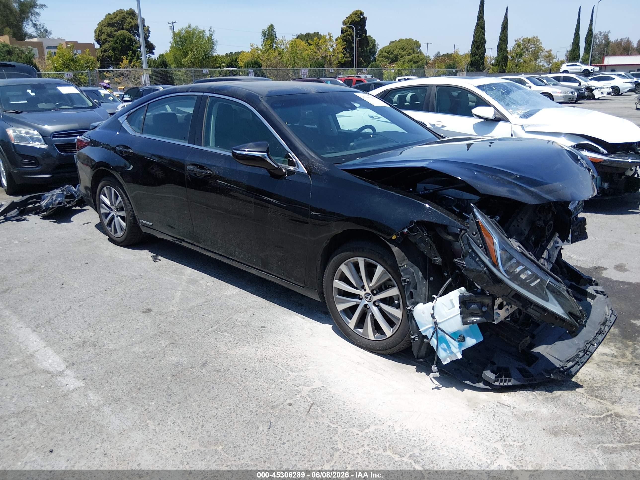 2020 Lexus ES 300h, VIN 58AC21B14LU005724 — Front end