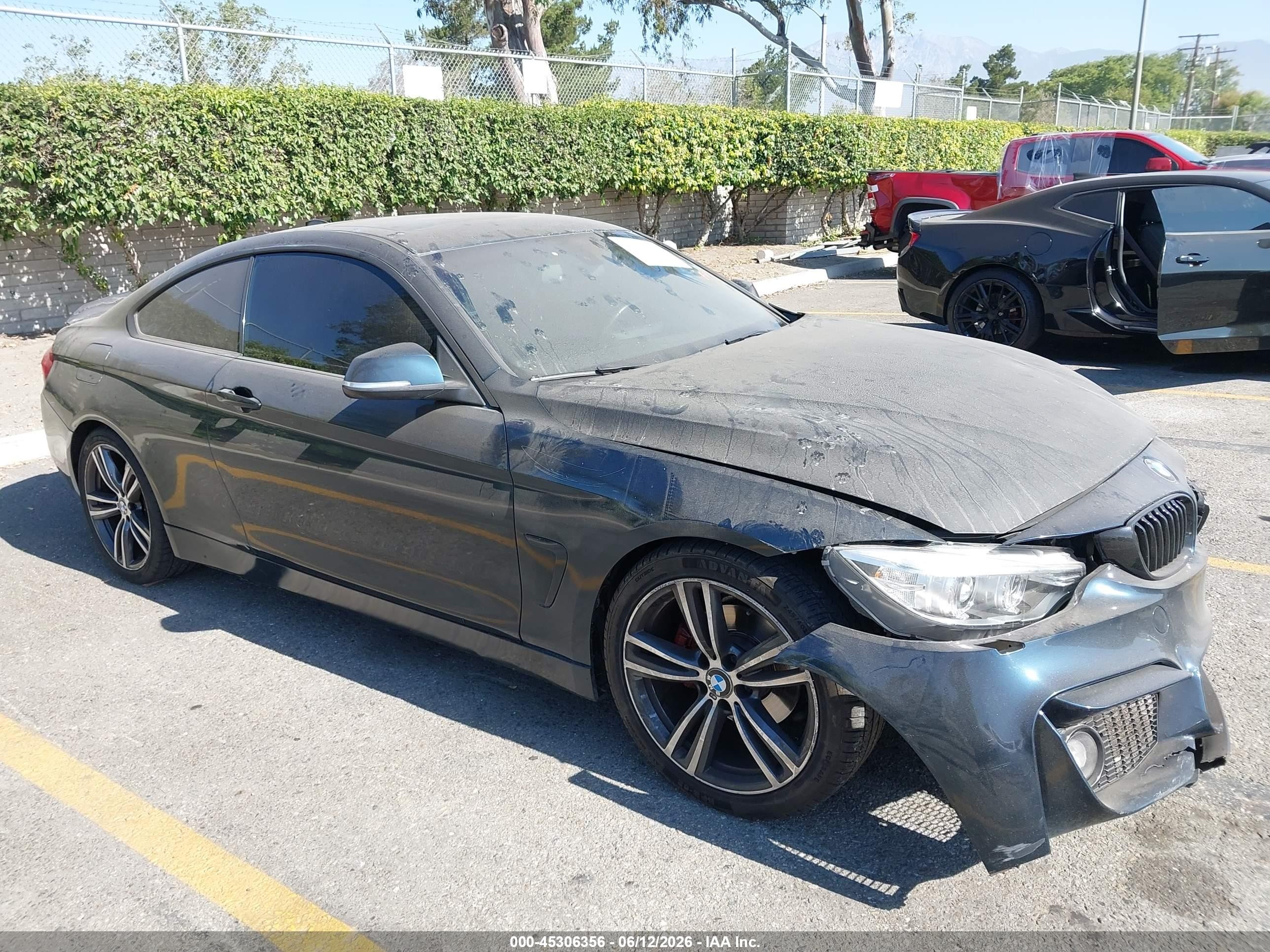 2015 BMW 4 Series 428i, VIN WBA3N7C57FK222527 — Front end