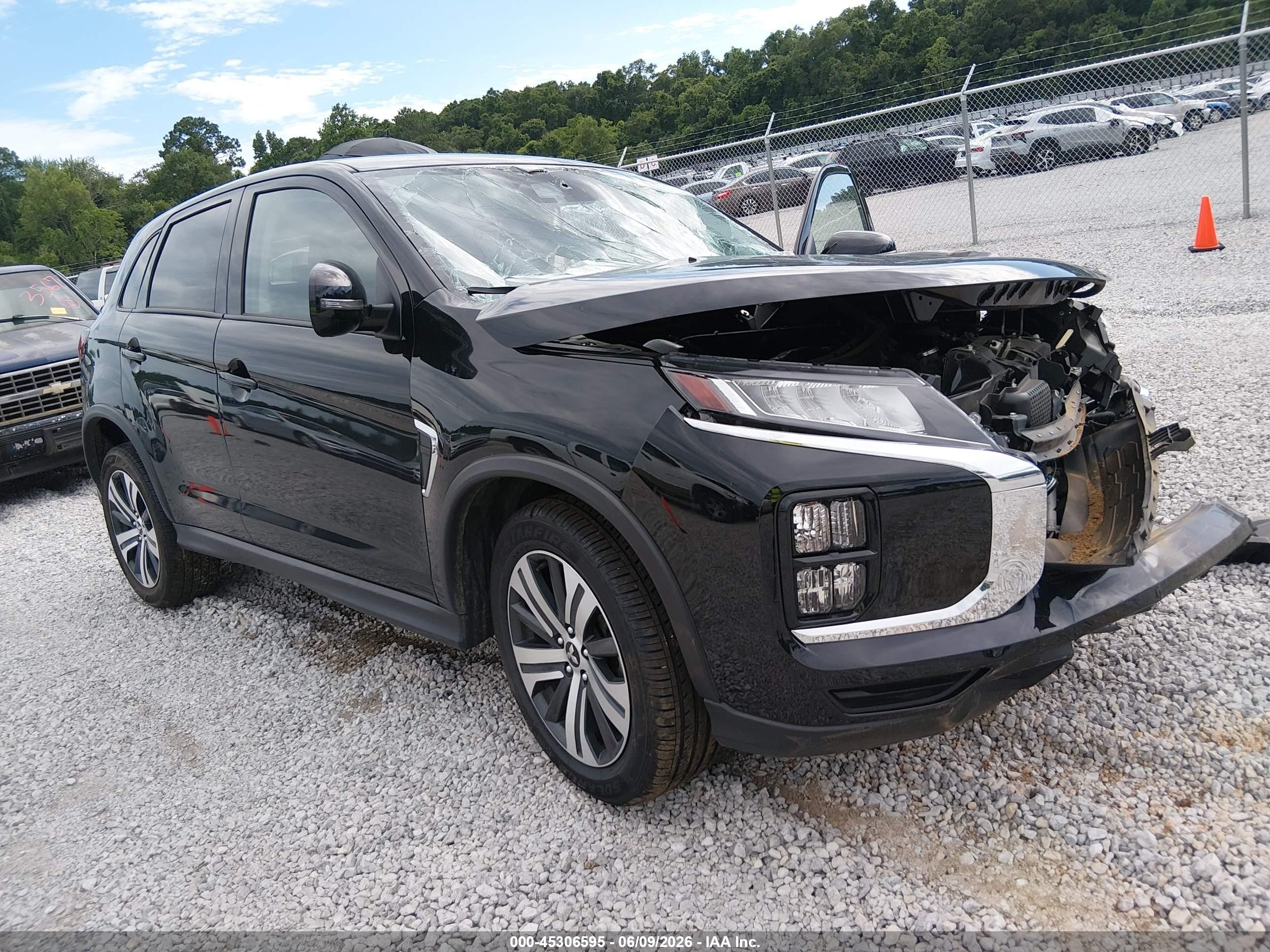 2024 Mitsubishi Outlander S, VIN JA4ARUAUXRU020937 — Biohazard / chemical