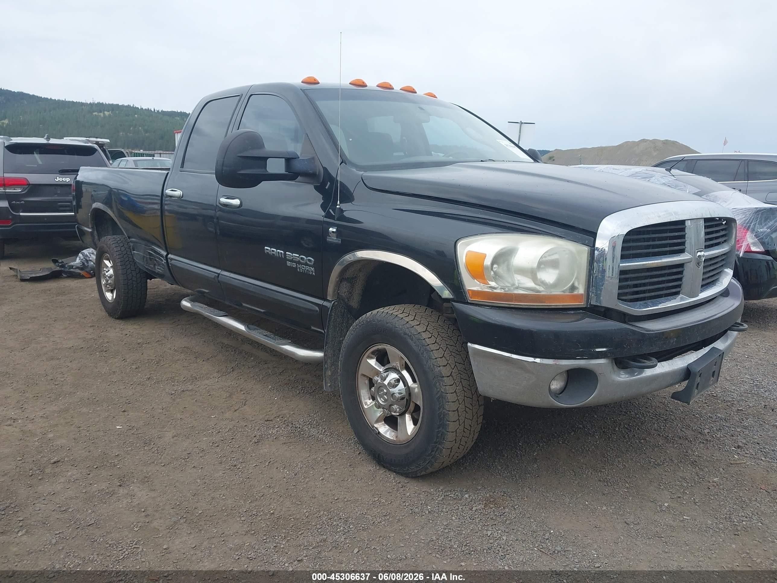 2006 Dodge 3500 SLT, VIN 3D7LX38C46G235777 — Rear end