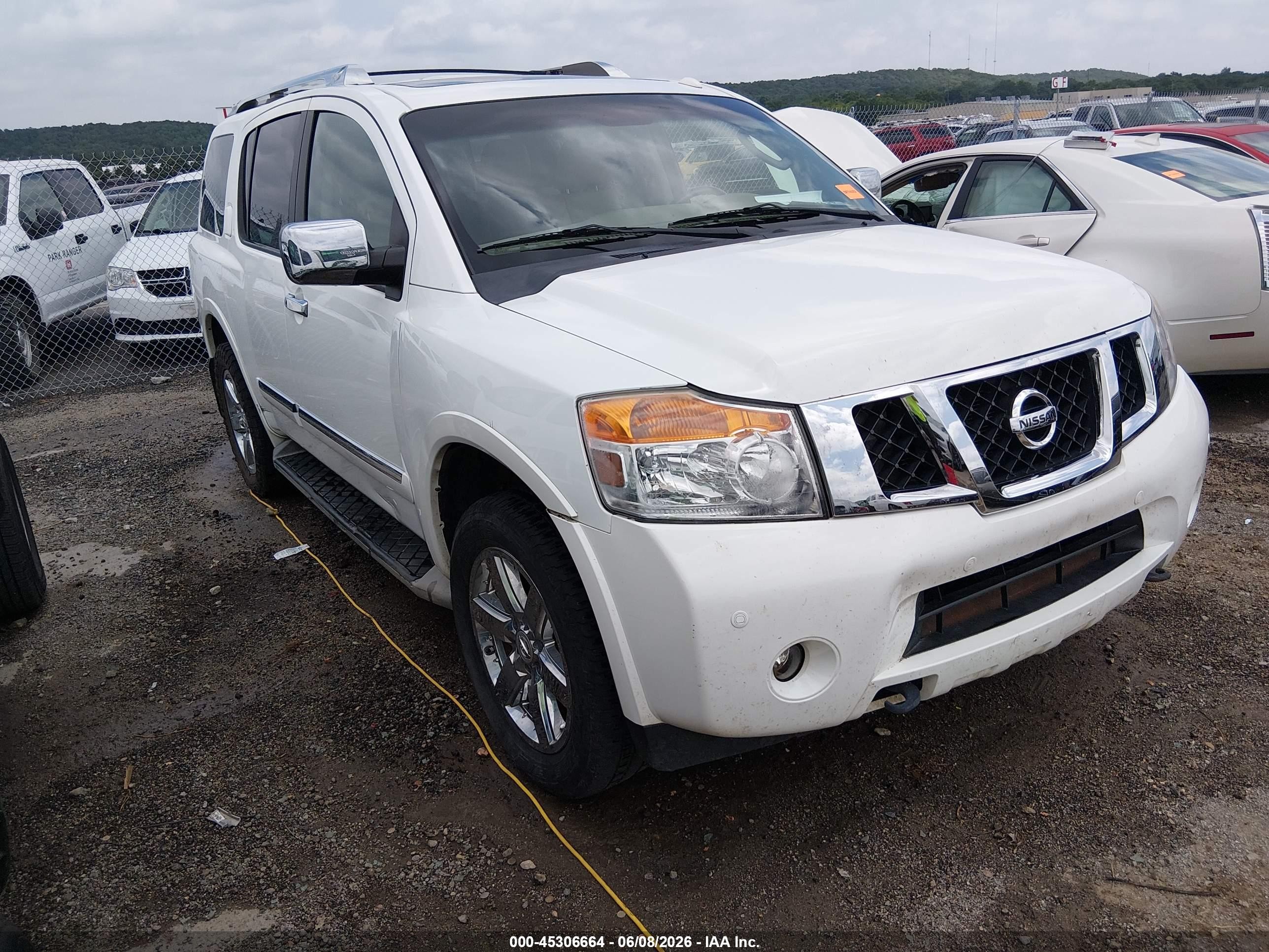 2012 Nissan Armada Platinum, VIN 5N1AA0NE1CN617271 — Hail