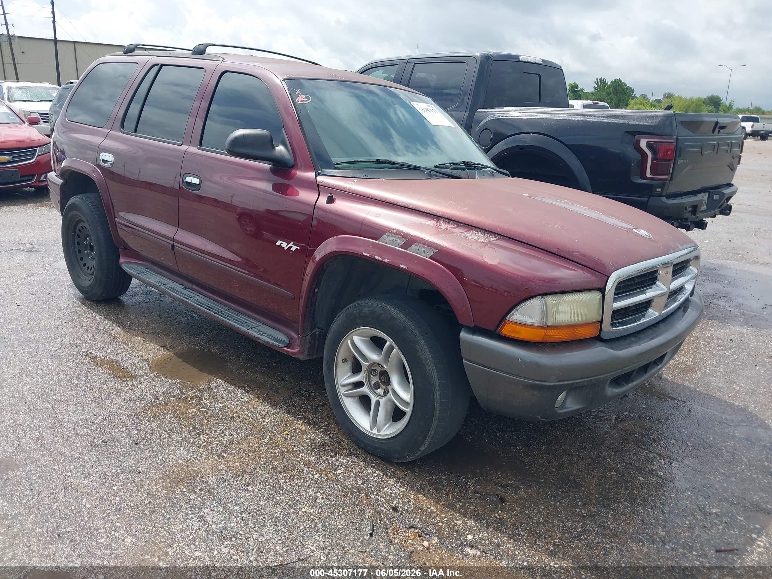 2001 Dodge Durango, VIN 1B4HS28Z11F533336 — Front end