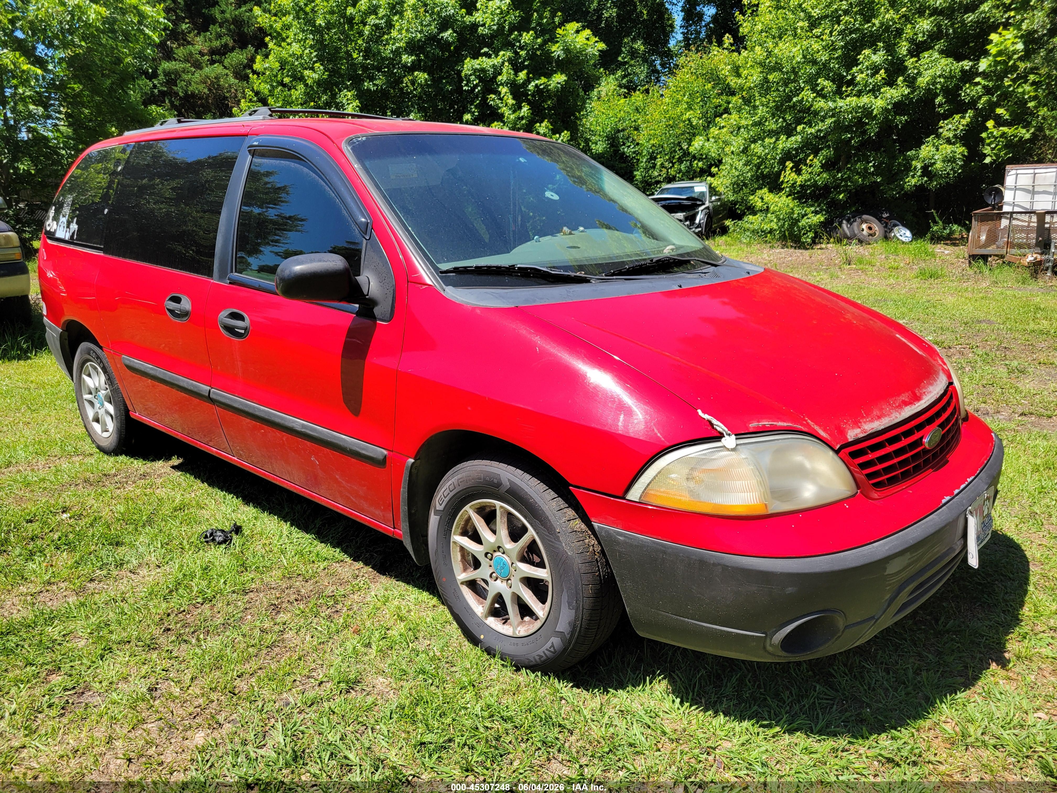 2001 Ford Windstar LX, VIN 2FMZA51431BA94244 — Normal wear
