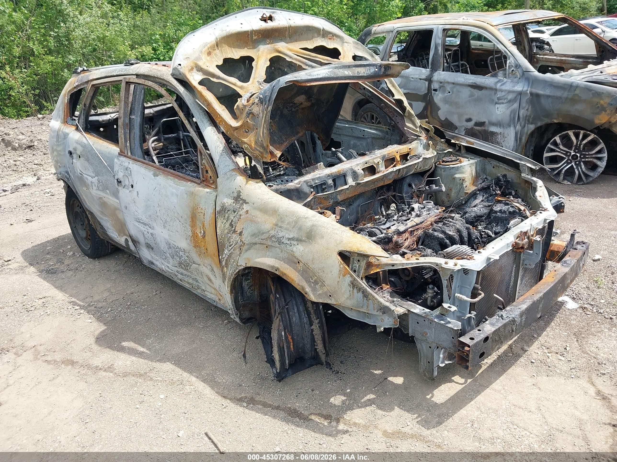 2005 Pontiac Vibe, VIN 5Y2SL63875Z408969 — Burn