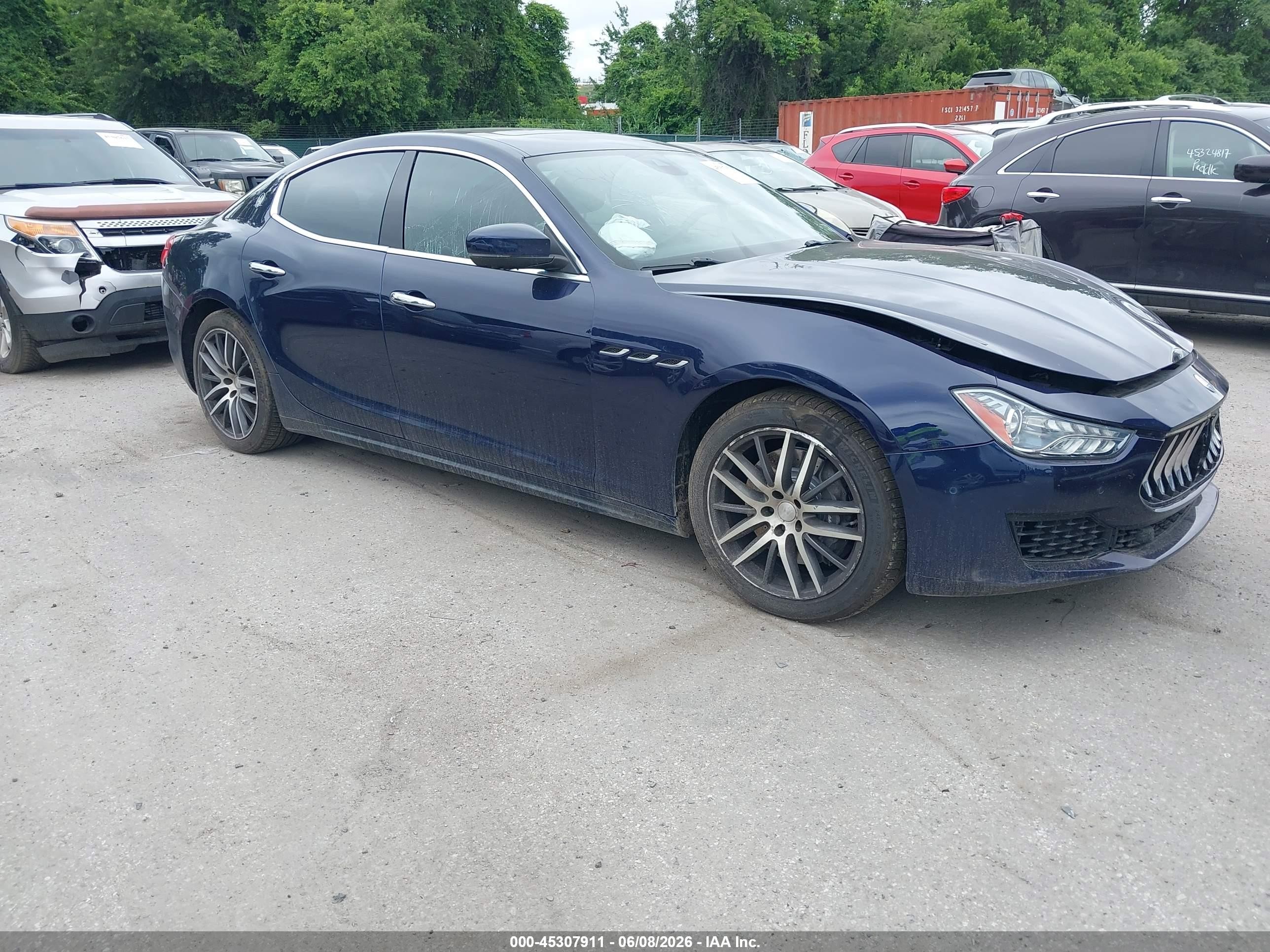 2019 Maserati Ghibli S Q4, VIN ZAM57YTA8K1338453 — Front end